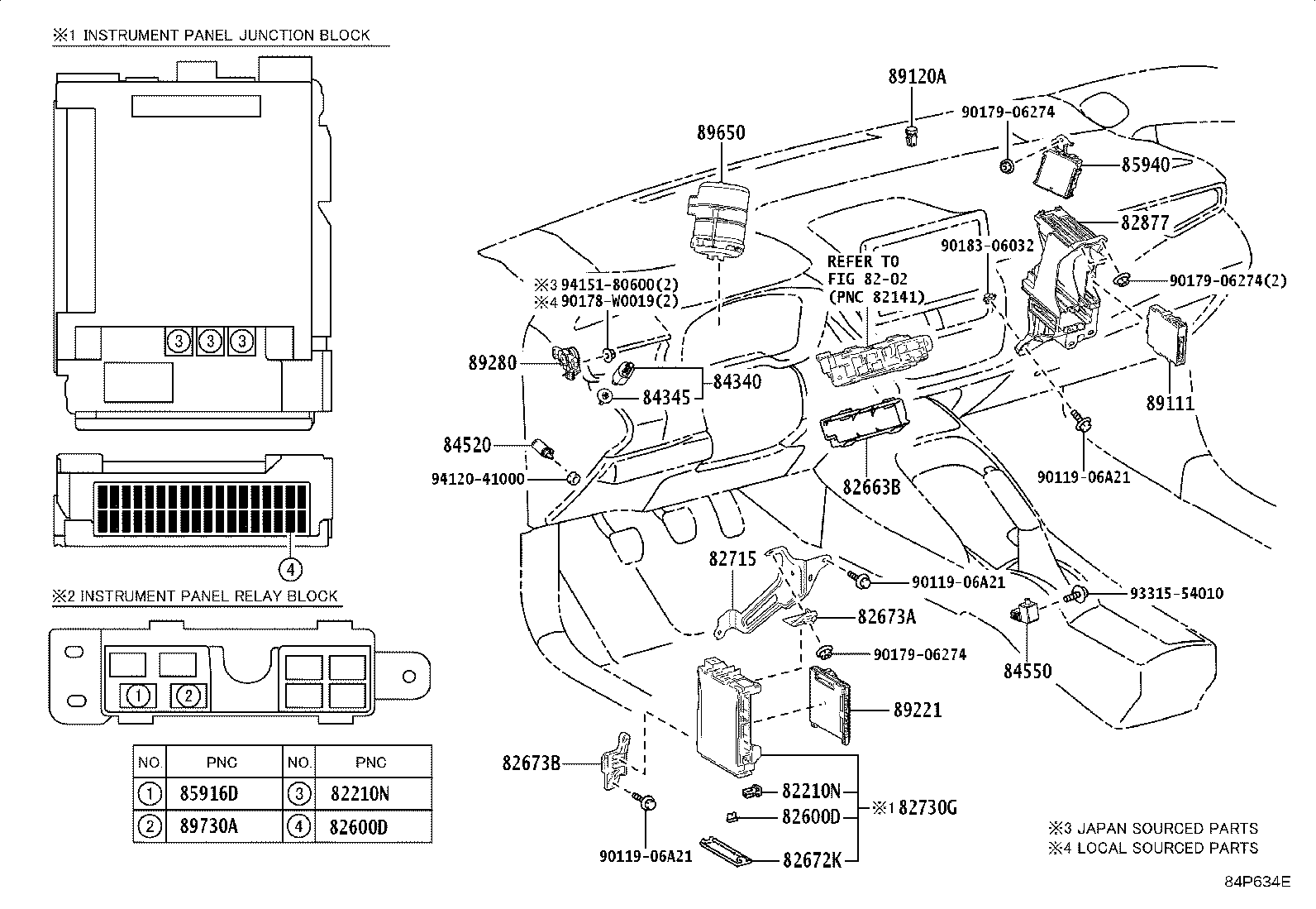 84720-12160 SWITCH ASSY, PATTERN SELECT product image