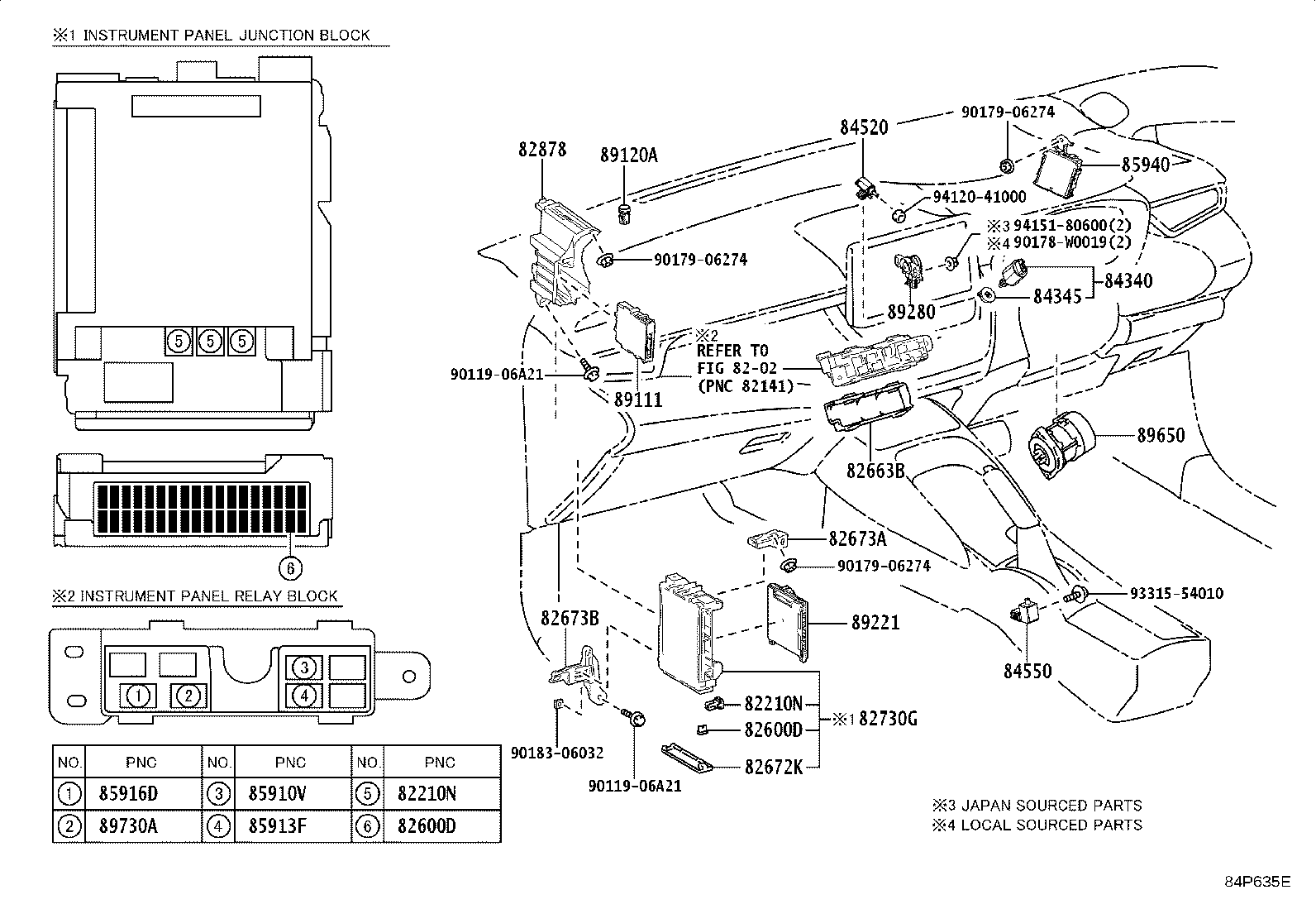 84720-12160 SWITCH ASSY, PATTERN SELECT product image