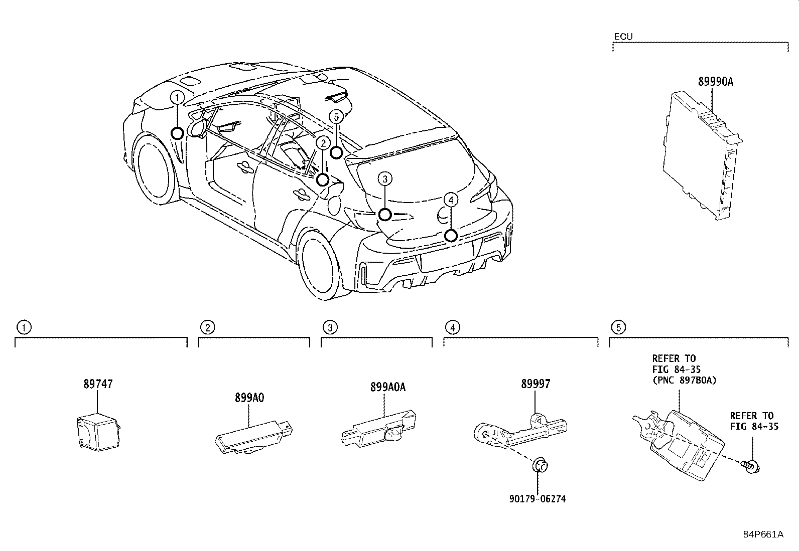 Toyota 899H0-12420 COMPUTER ASSY, SMART KEY