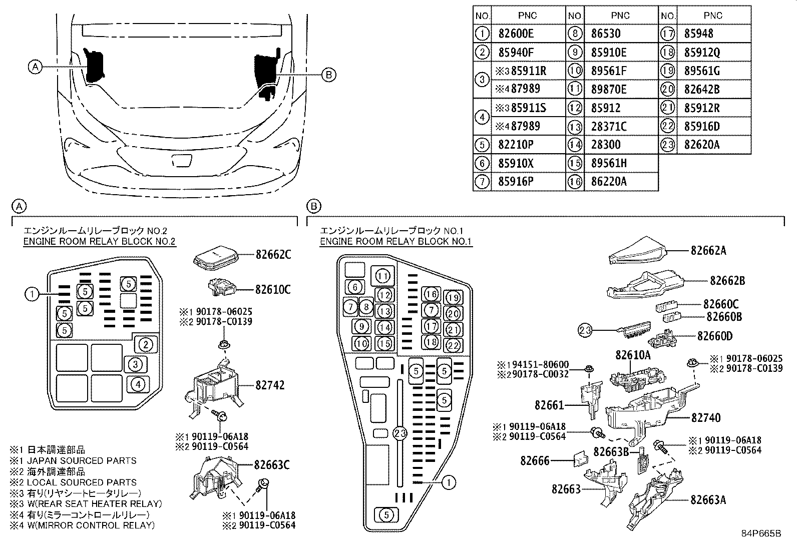 28859-F0340 HOLDER, BATTERY CURRENT SENSOR product image
