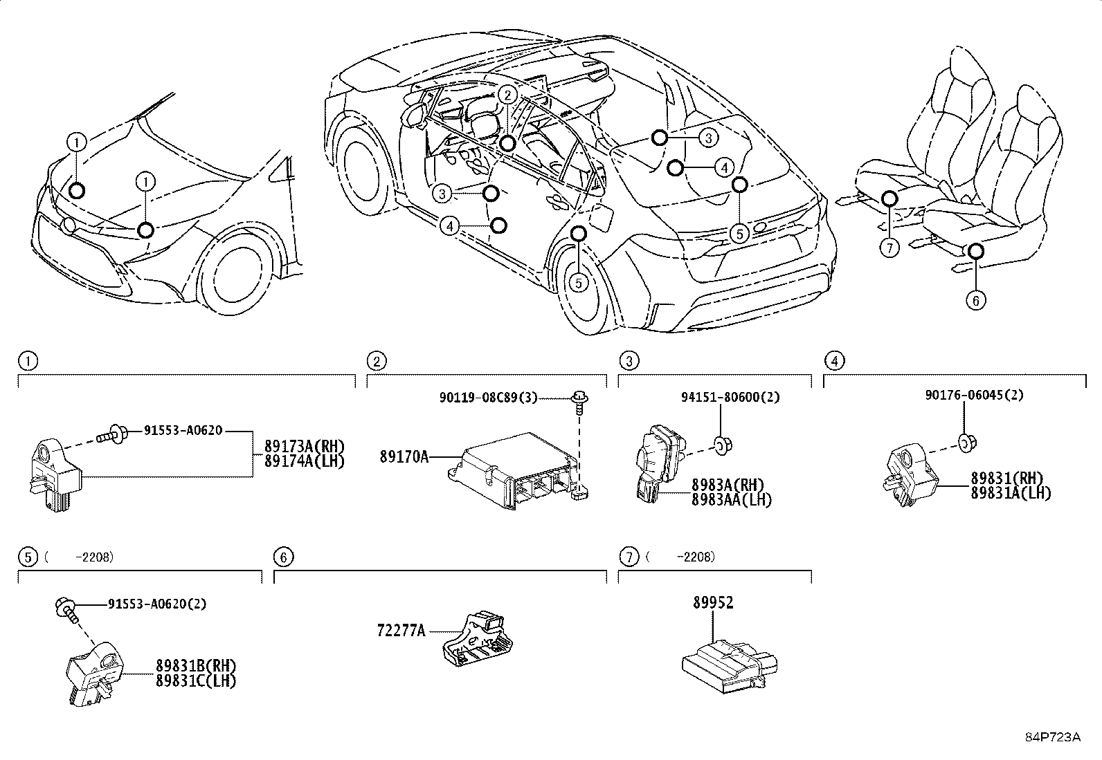 89170-12J10 COMPUTER ASSY, AIR BAG product image