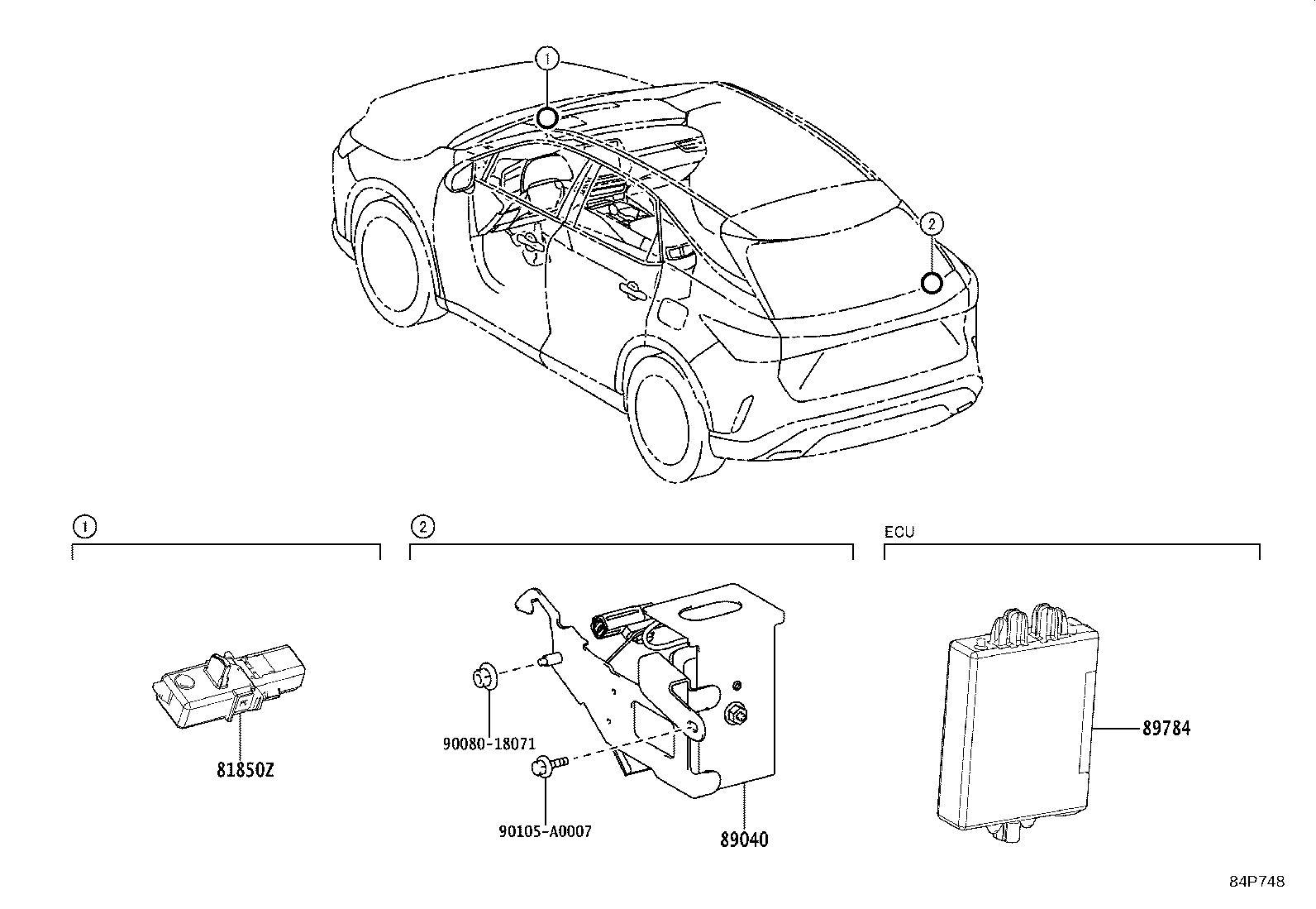 81850-F6010 LAMP ASSY, THEFT WARNING INDICATOR product image