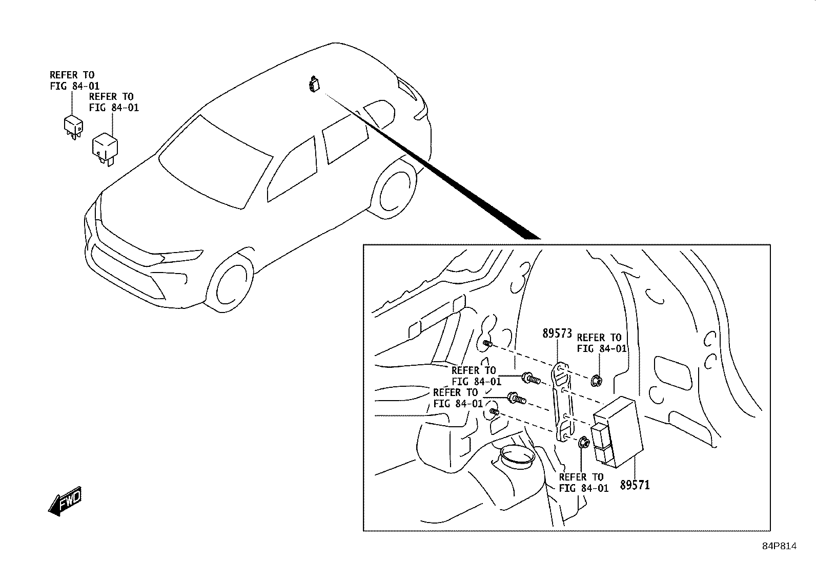89661-0J011 COMPUTER, ENGINE CONTROL product image