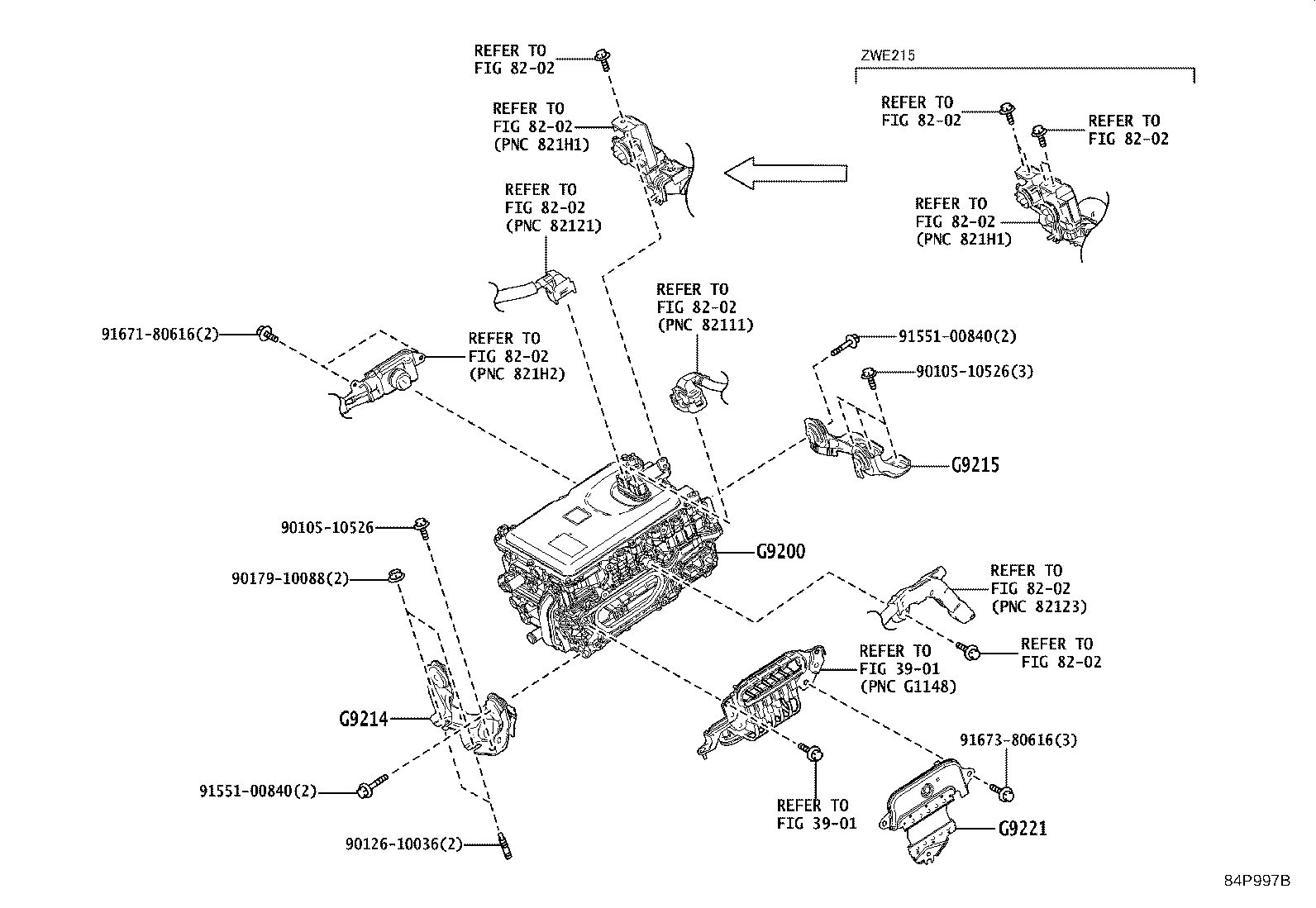 G9215-28060 BRACKET, INVERTER, NO.2 product image