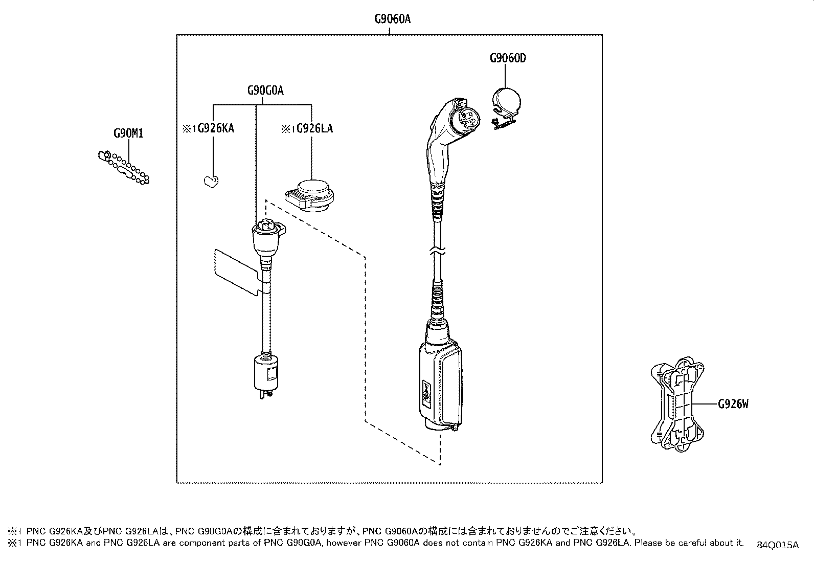 G9082-46060 CABLE, DC CHARGER INLET product image