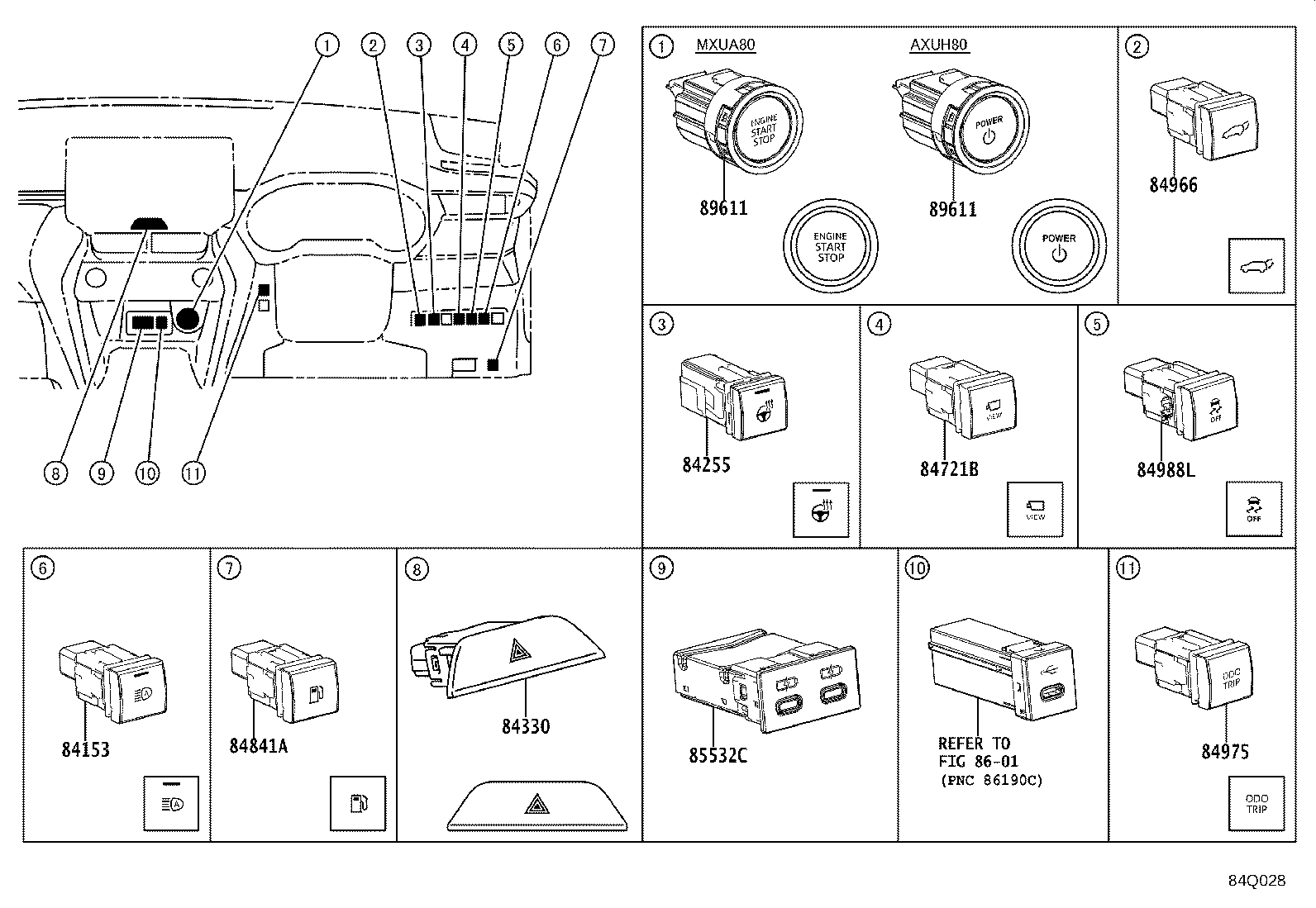 82620-48270 BLOCK ASSY, FUSIBLE LINK product image