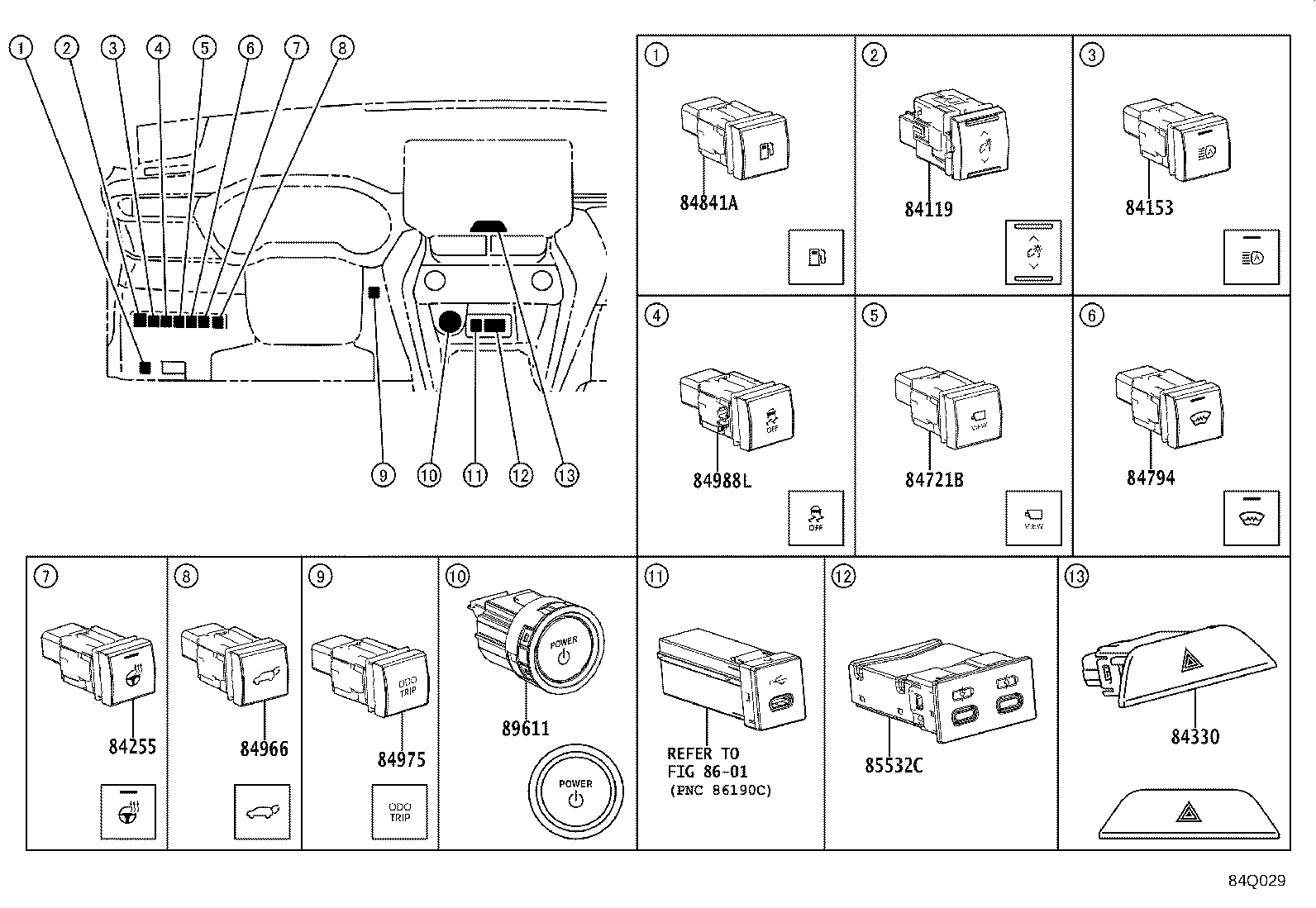 89710-48020 COMPUTER ASSY, POSITION CONTROL product image