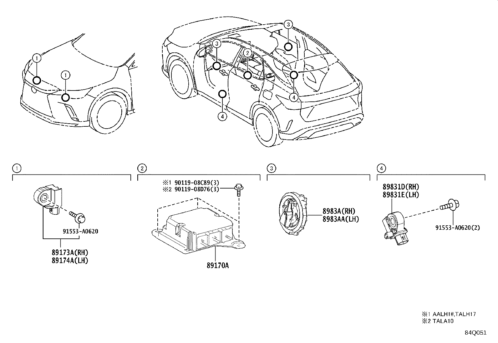 89170-48G00 COMPUTER ASSY, AIR BAG product image