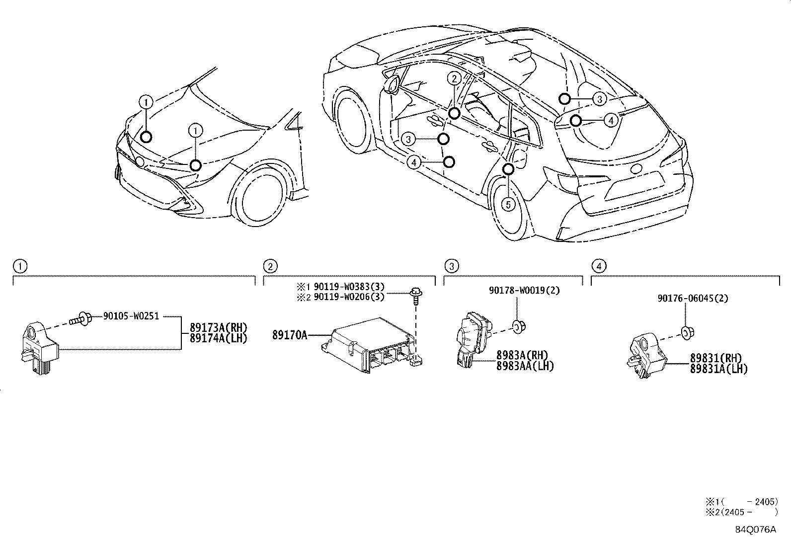 89170-02T00 COMPUTER ASSY, AIR BAG product image