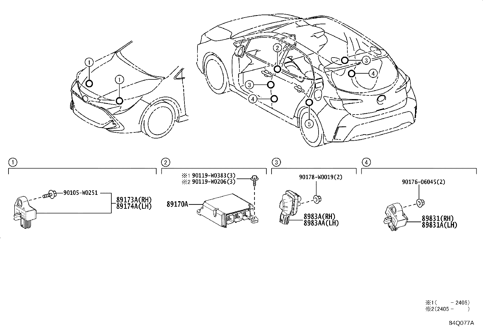 89170-02T00 COMPUTER ASSY, AIR BAG product image
