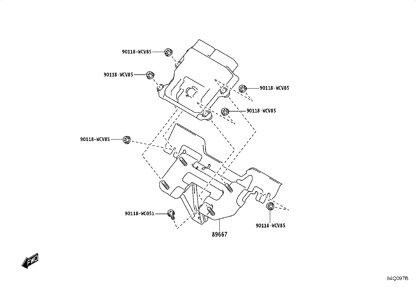 89661-0J040 COMPUTER, ENGINE CONTROL product image