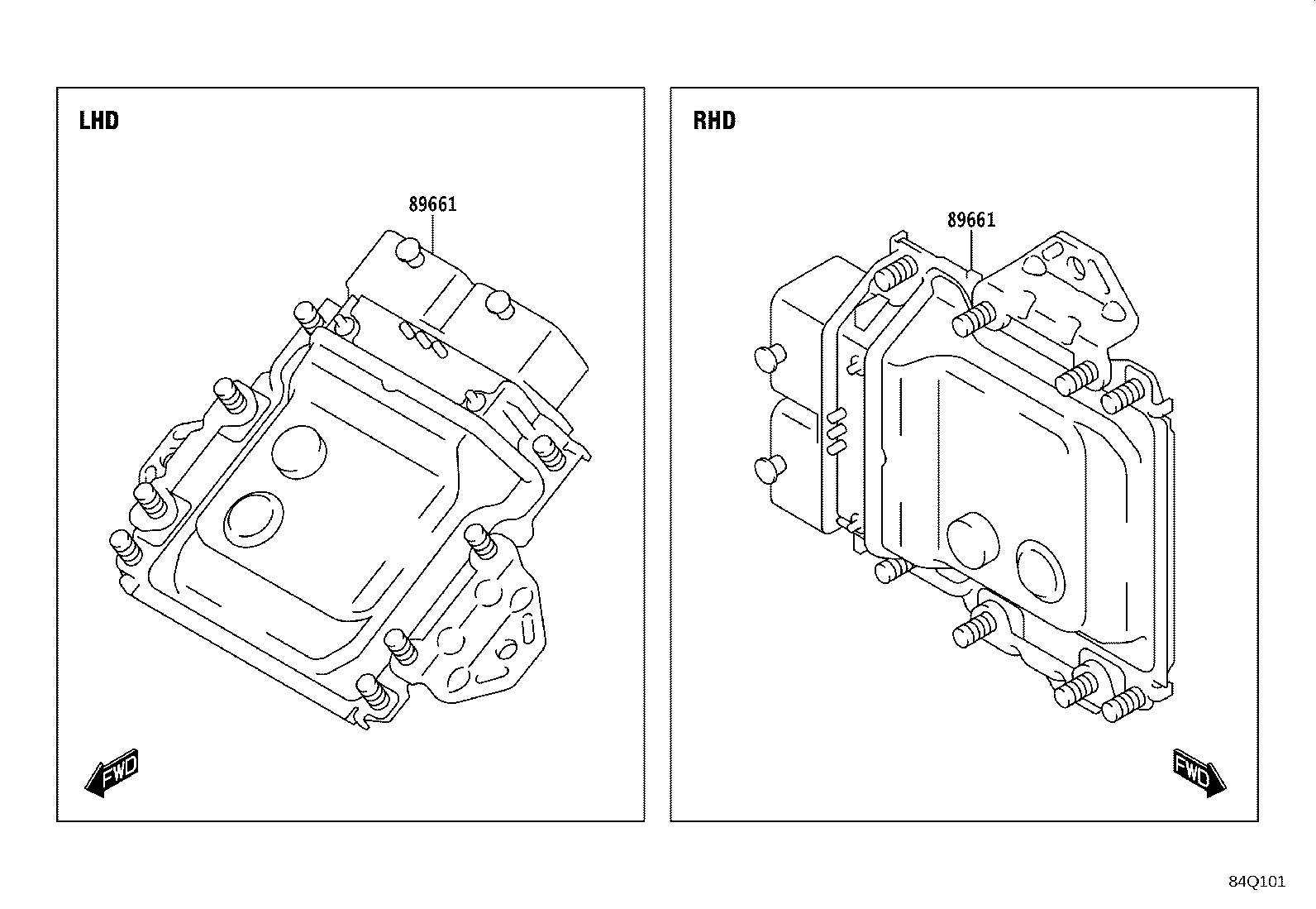 89661-0J040 COMPUTER, ENGINE CONTROL product image