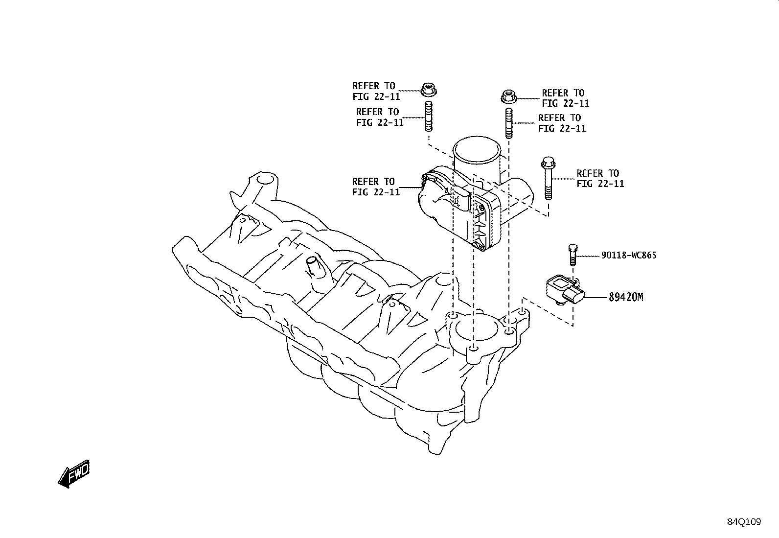 84140-WC021 SWITCH ASSY, HEADLAMP DIMMER product image