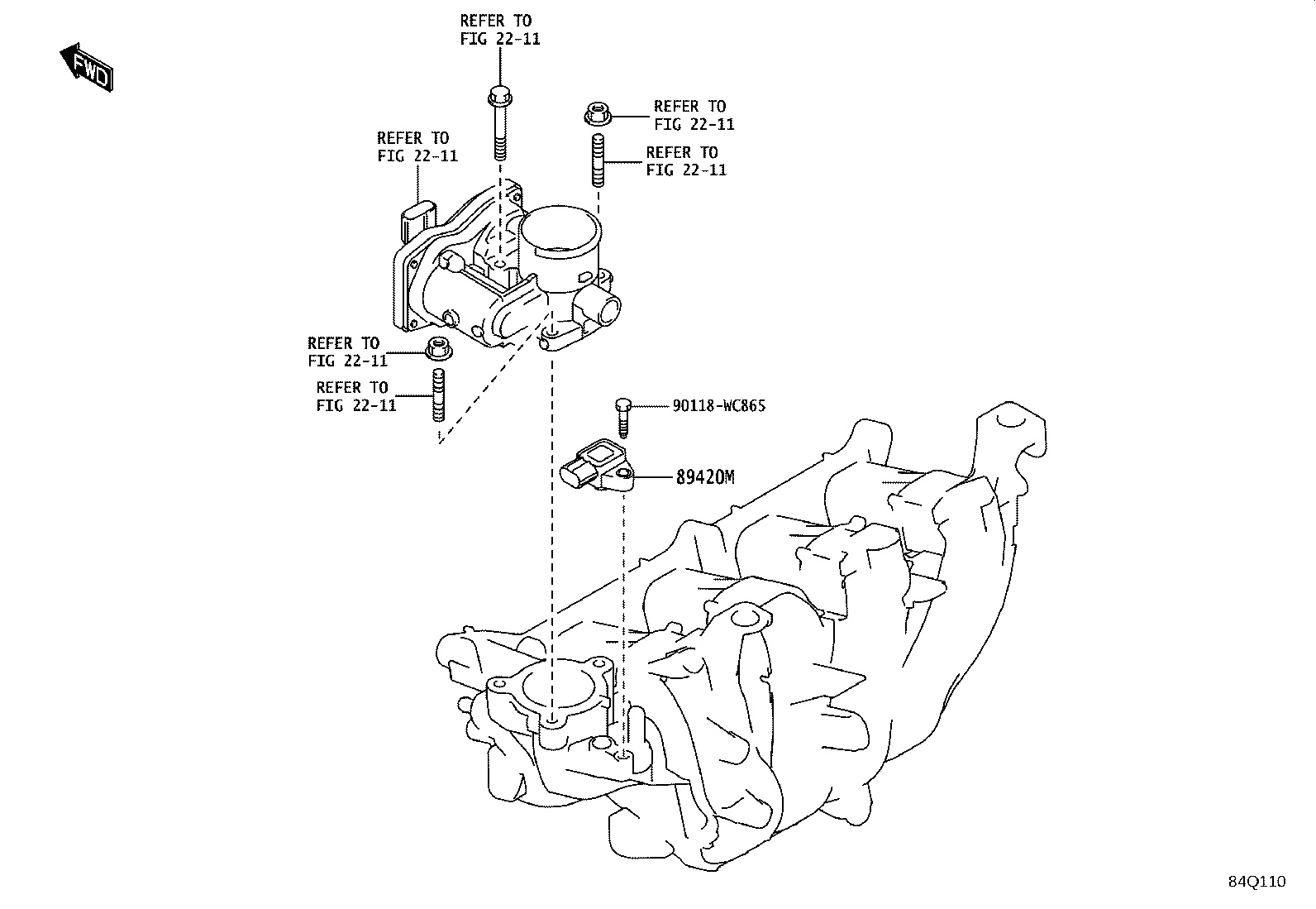 84140-WC021 SWITCH ASSY, HEADLAMP DIMMER product image