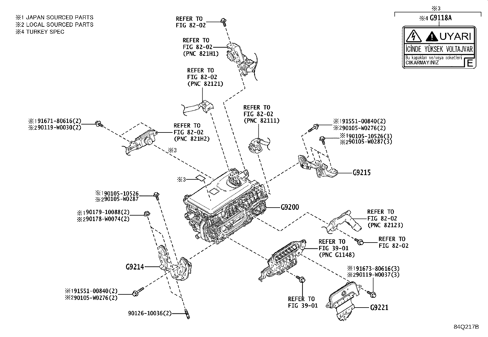 G9214-F4010 BRACKET, INVERTER, NO.1 product image