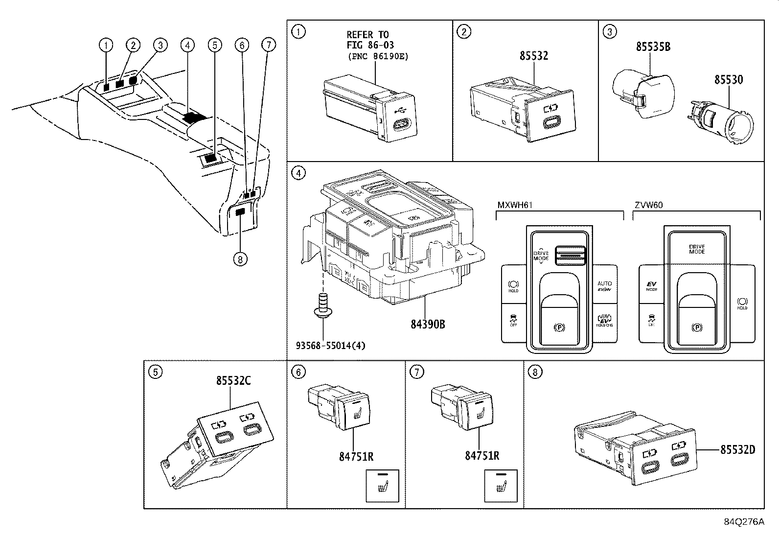 83320-76010 GAGE ASSY, FUEL SENDER product image