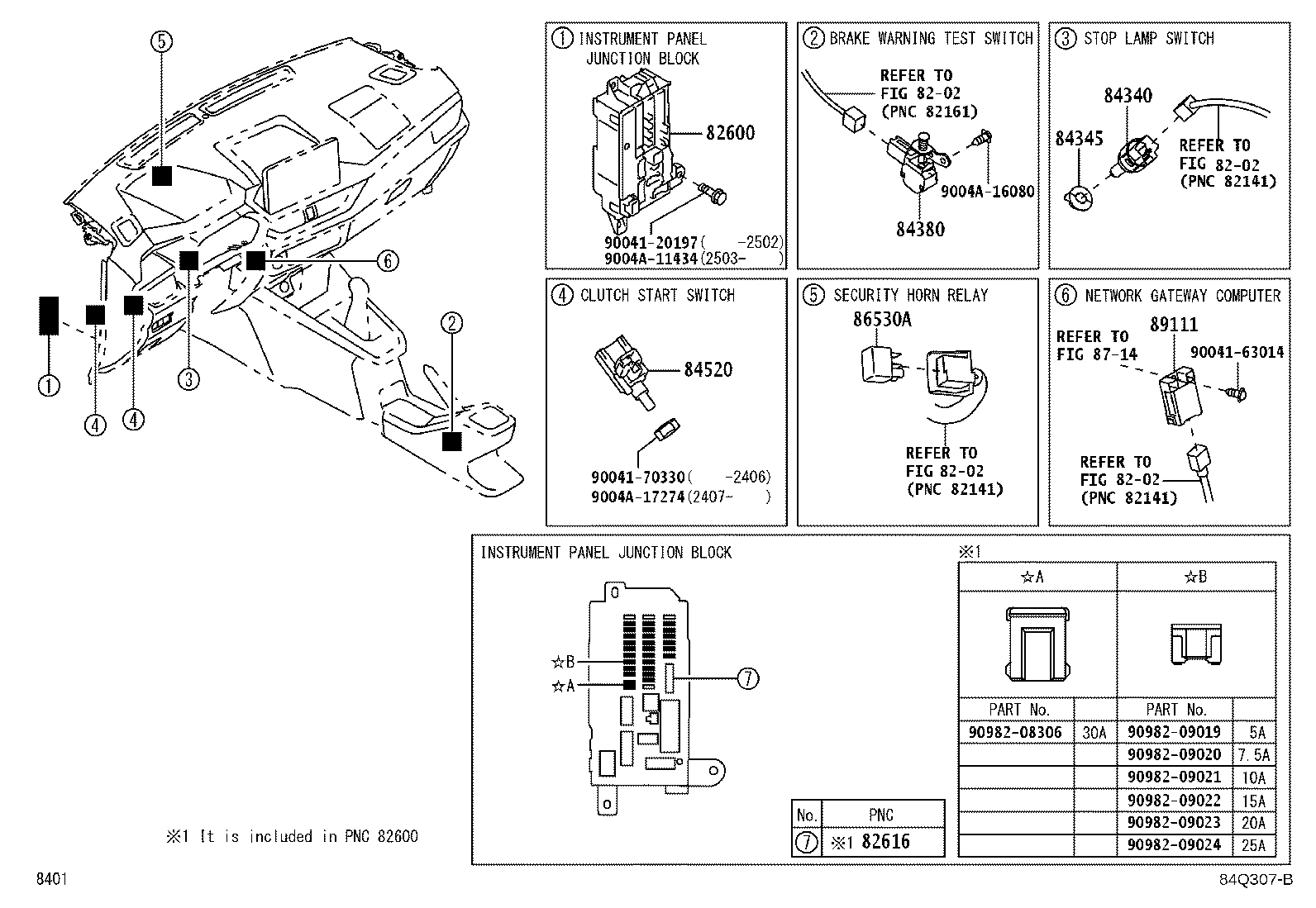 82600-BZP50 BLOCK ASSY, FUSE product image