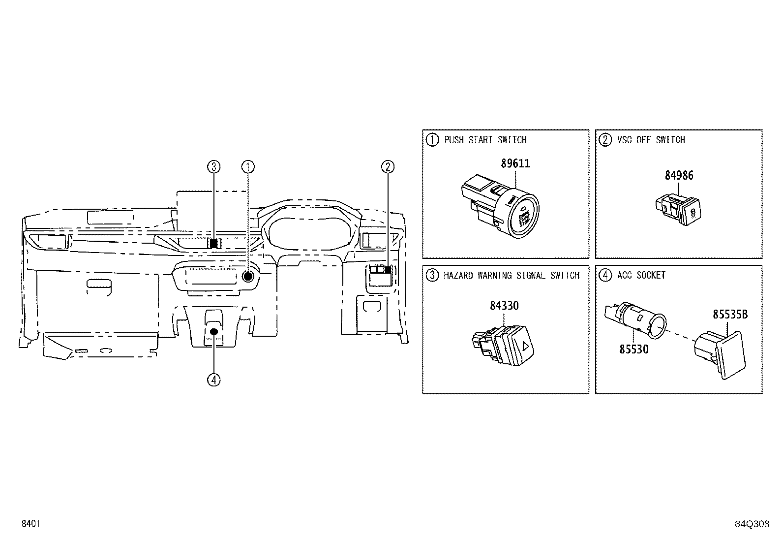 82600-BZP50 BLOCK ASSY, FUSE product image