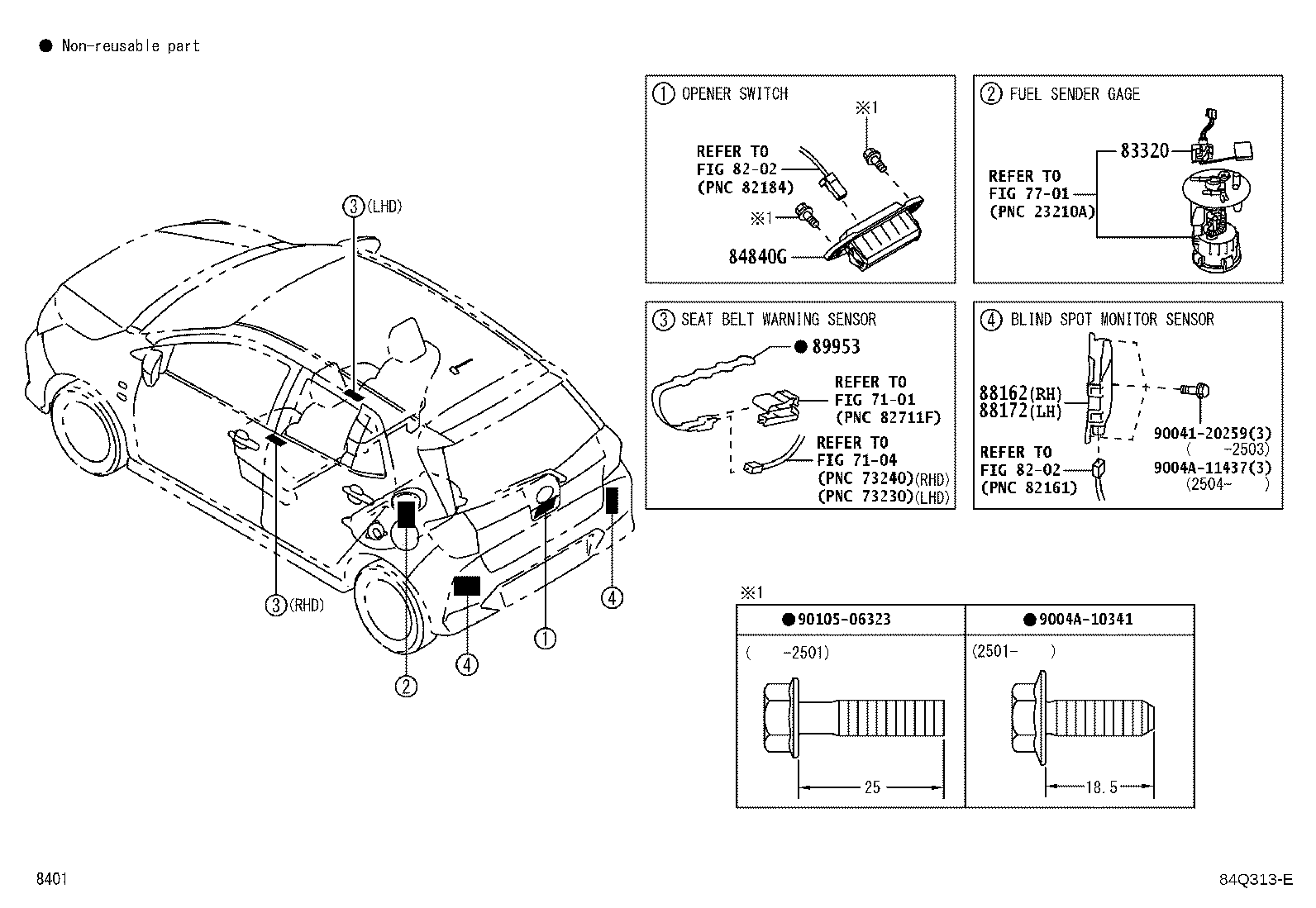 82600-BZP50 BLOCK ASSY, FUSE product image