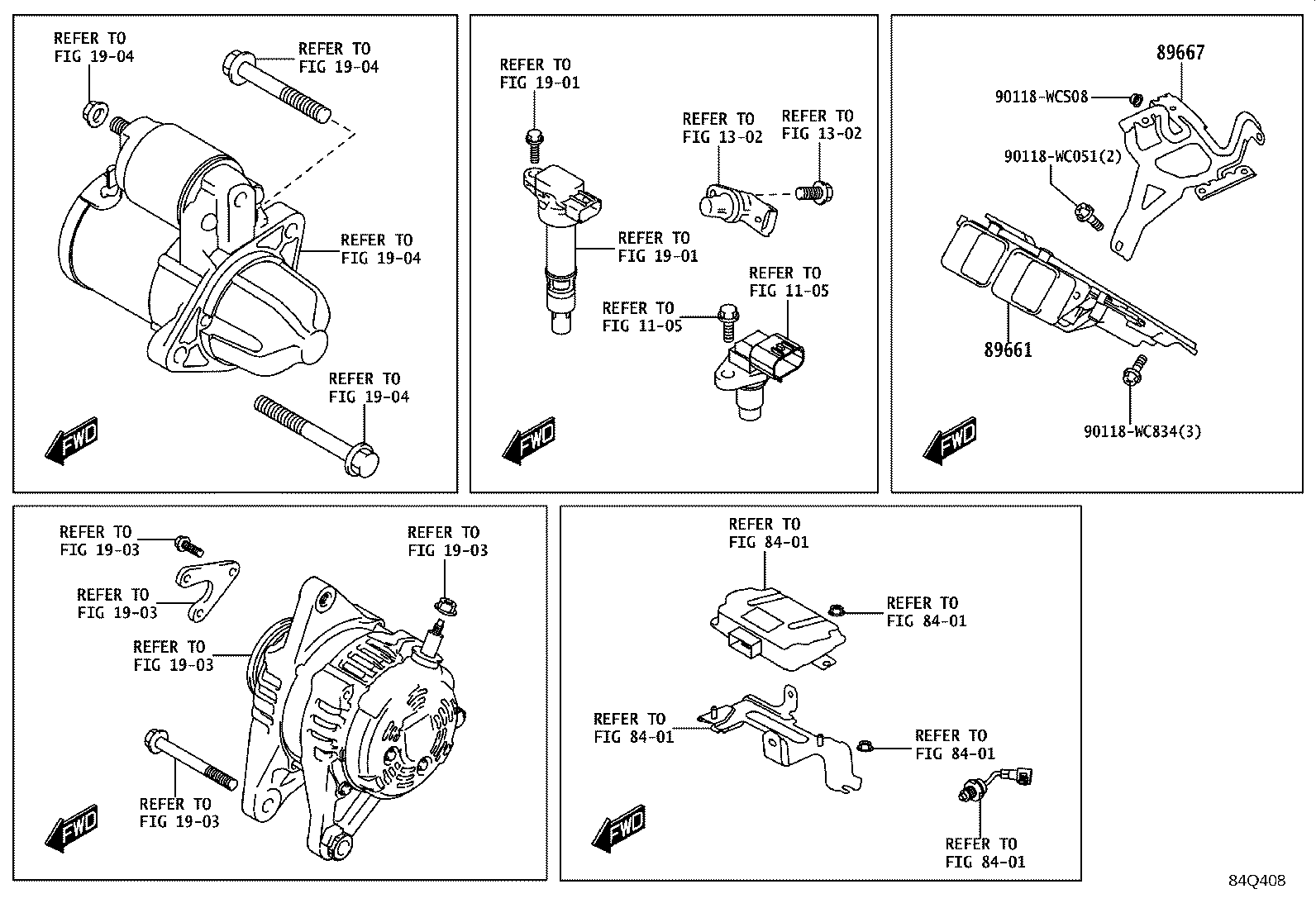 89667-WC016 BRACKET, ENGINE CONTROL COMPUTER product image