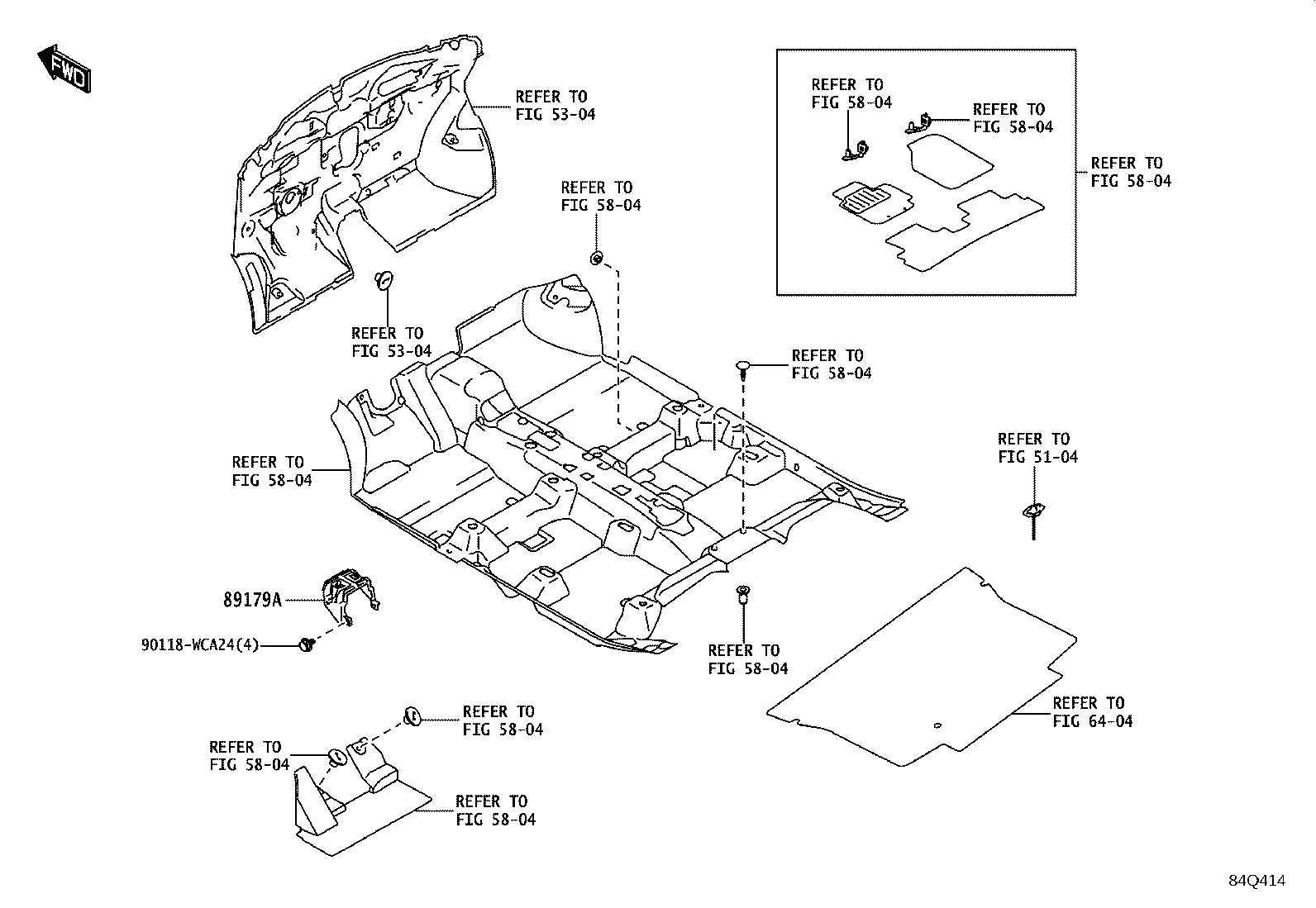 89170-WC016 COMPUTER ASSY, AIR BAG product image