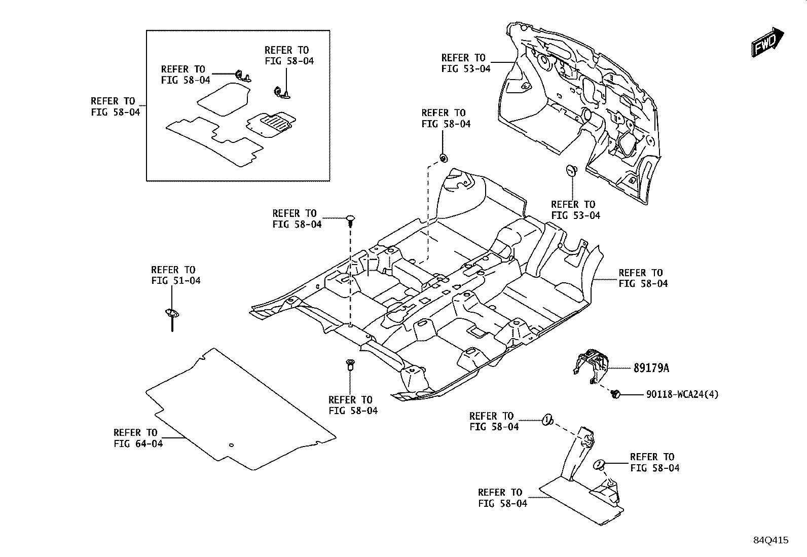 89170-WC016 COMPUTER ASSY, AIR BAG product image