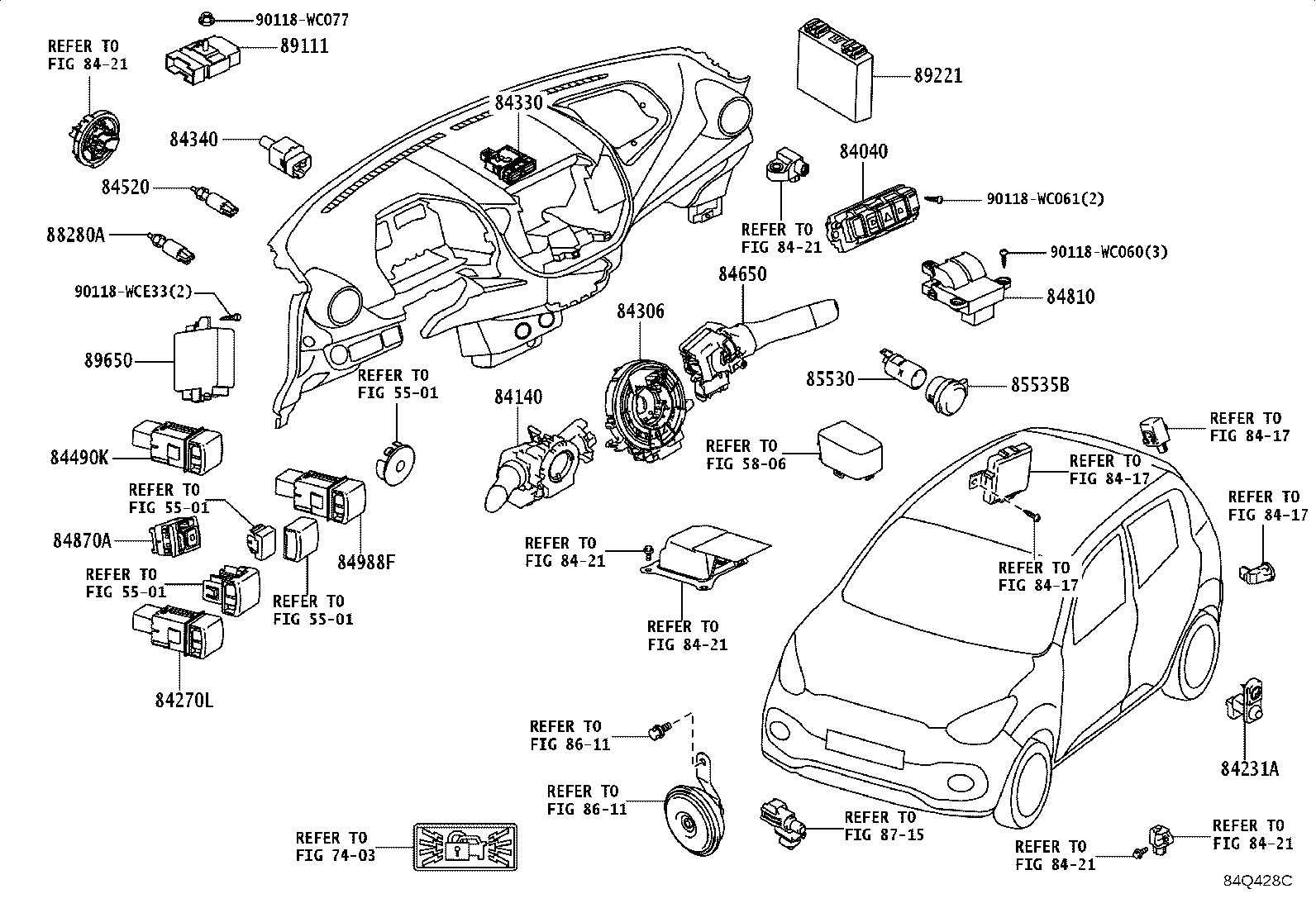 83320-WC010 GAGE ASSY, FUEL SENDER product image