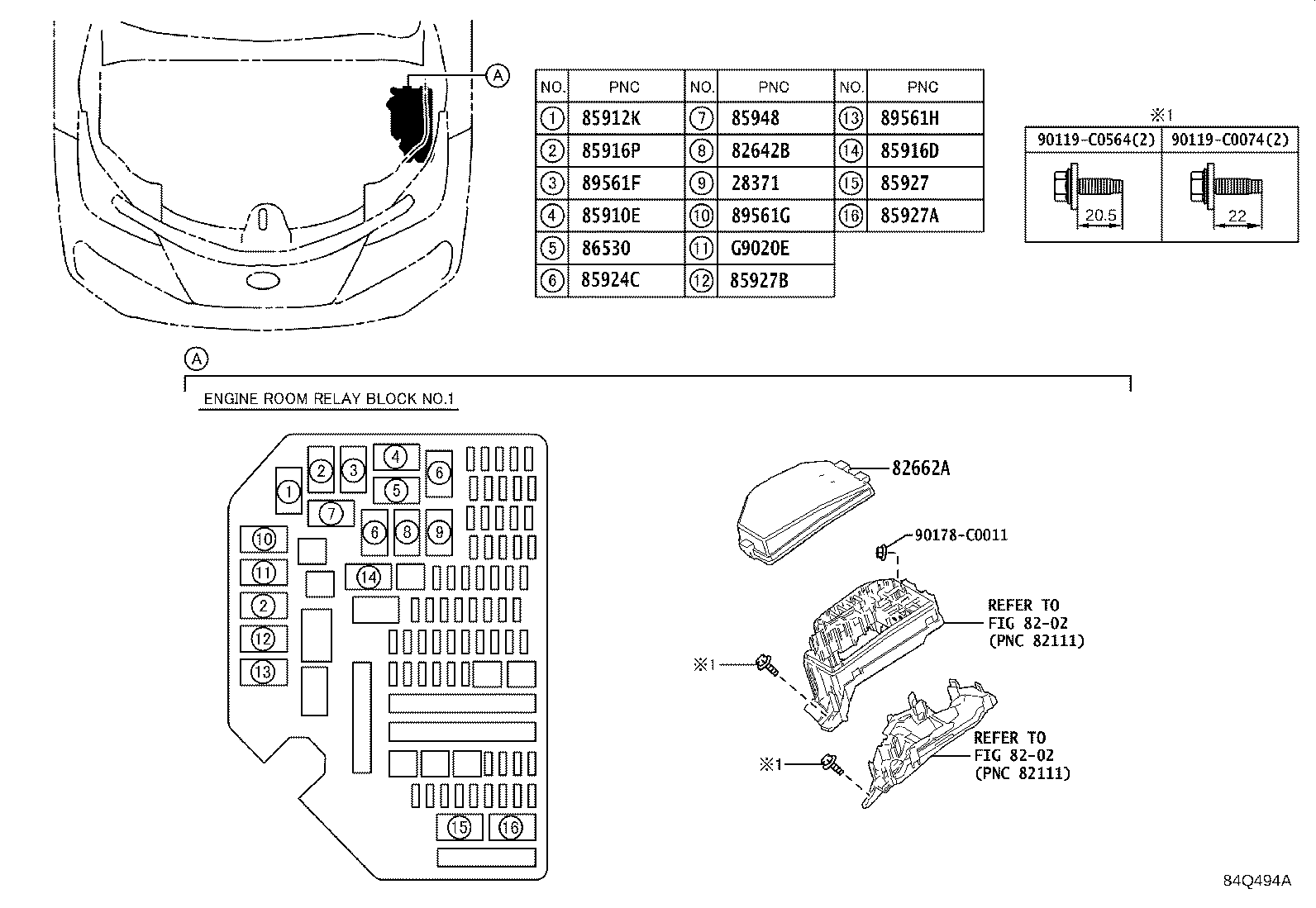 84040-0R150 SWITCH ASSY, LUGGAGE COMPARTMENT DOOR OPENING product image