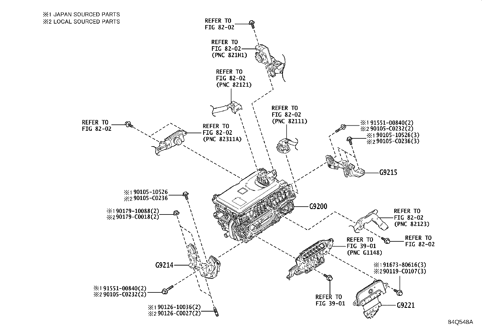 G9214-0A010 BRACKET, INVERTER, NO.1 product image