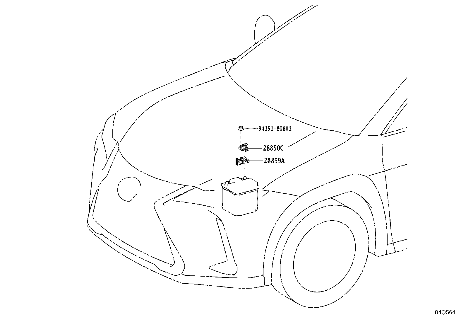 28911-24020 Toyota Reference Part product image