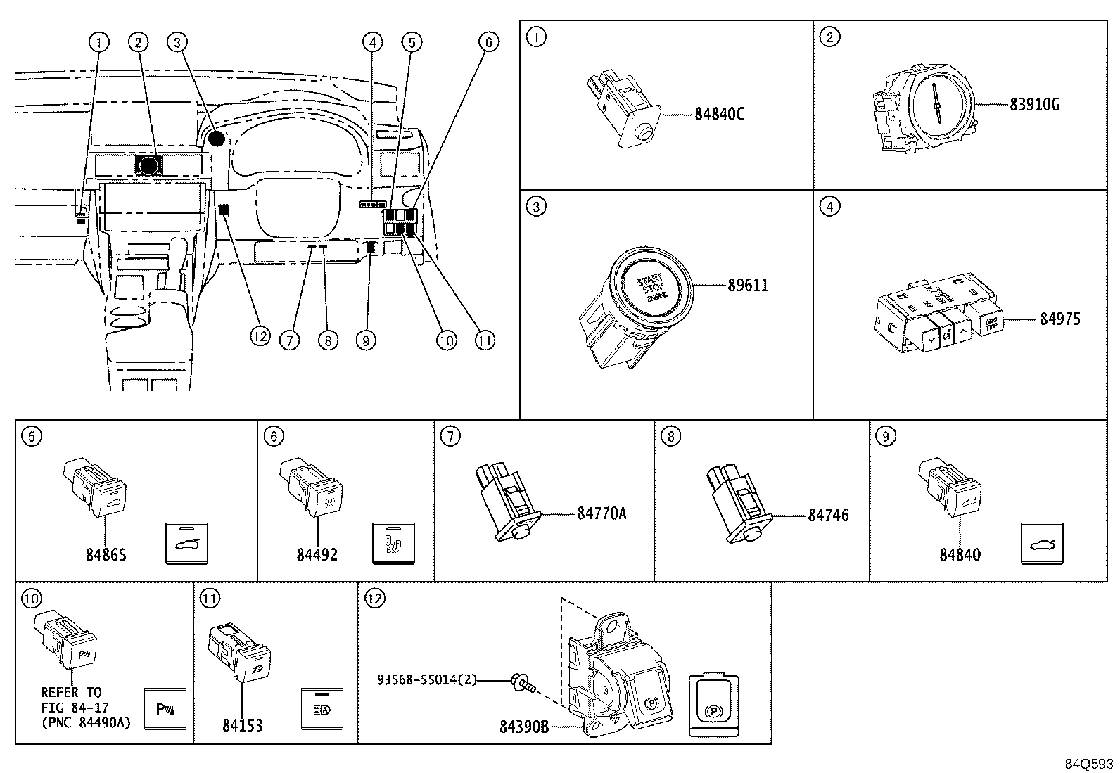 89535-24270 COMPUTER ASSY, TRANSMISSION CONTROL product image