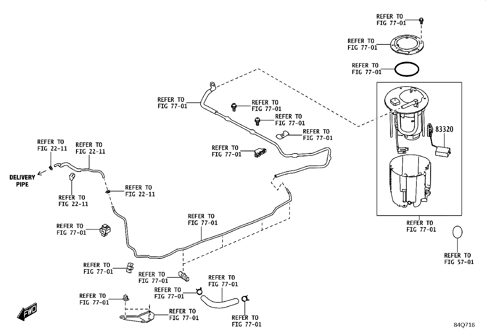 82429-WC003 SENSOR, OIL TEMPERATURE product image