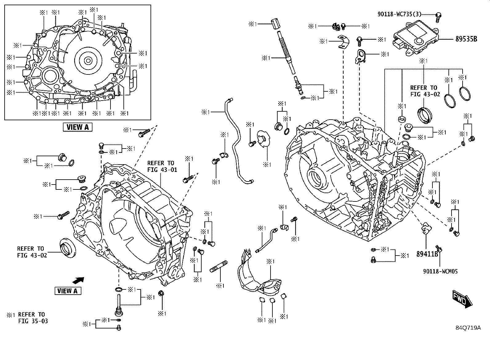 82429-WC003 SENSOR, OIL TEMPERATURE product image