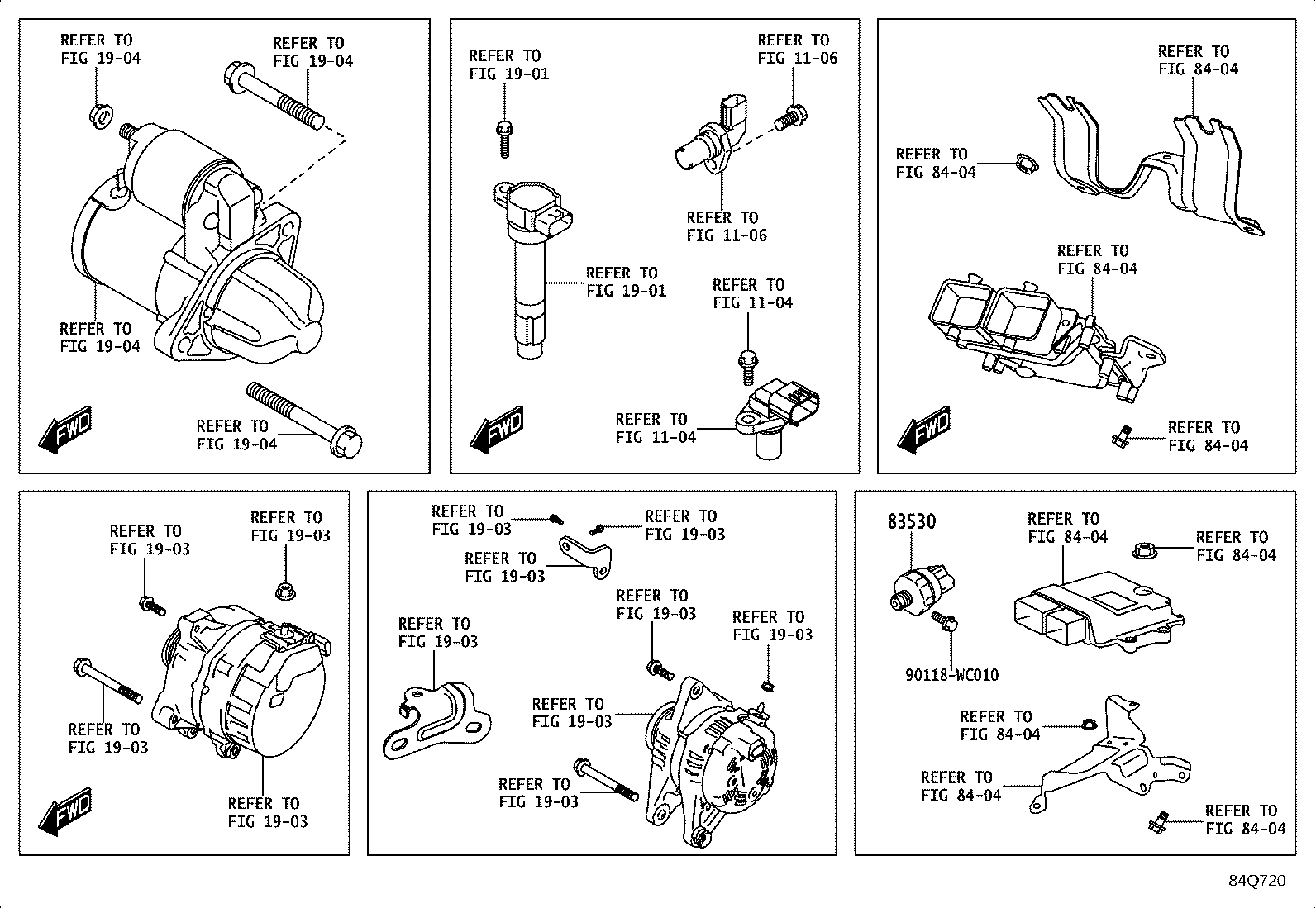 82429-WC003 SENSOR, OIL TEMPERATURE product image