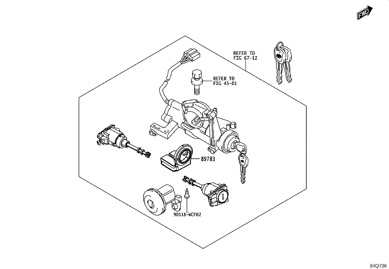 89783-WC005 AMPLIFIER, TRANSPONDER KEY product image
