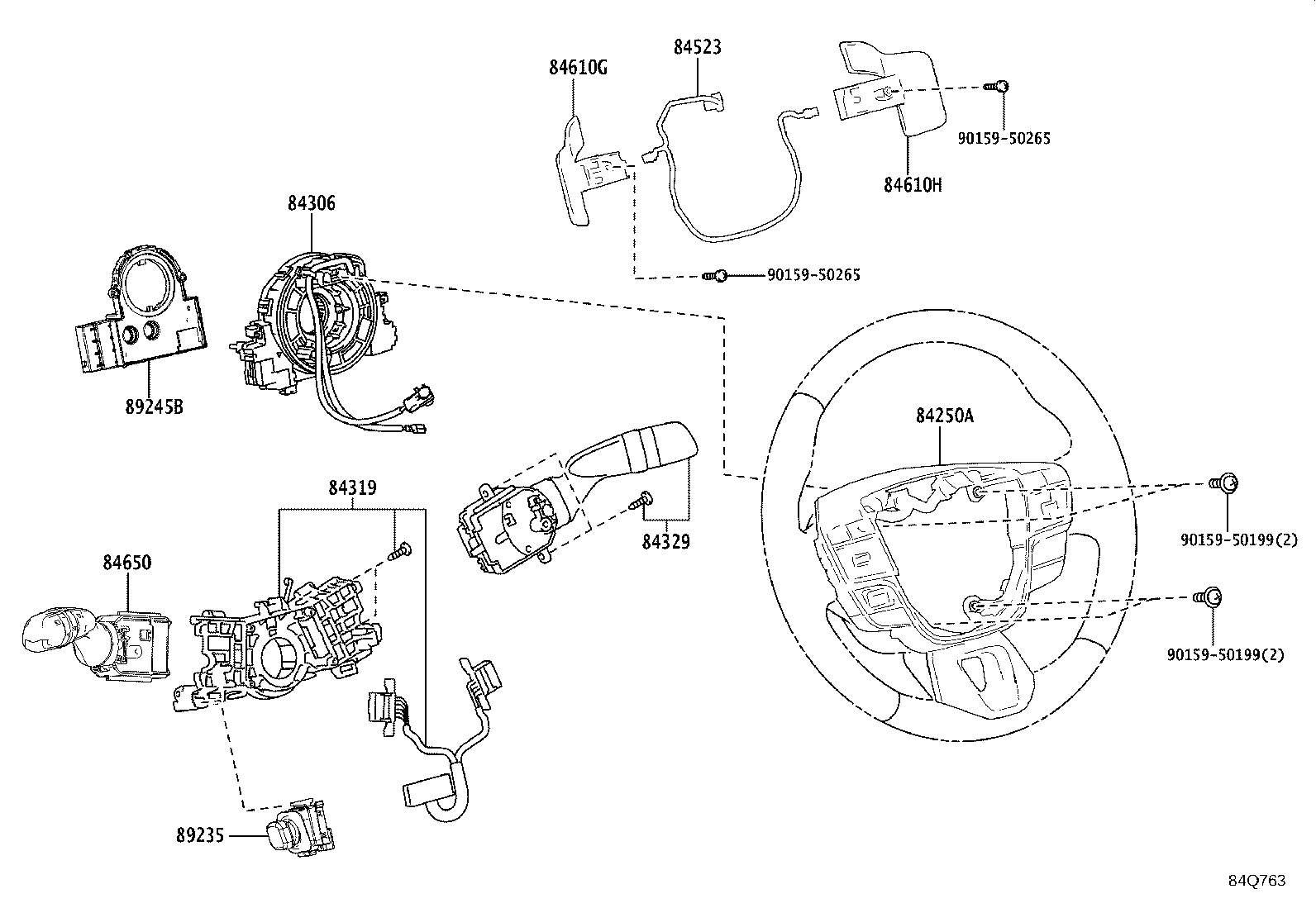82670-58010 BLOCK ASSY, JUNCTION,  NO.1 product image