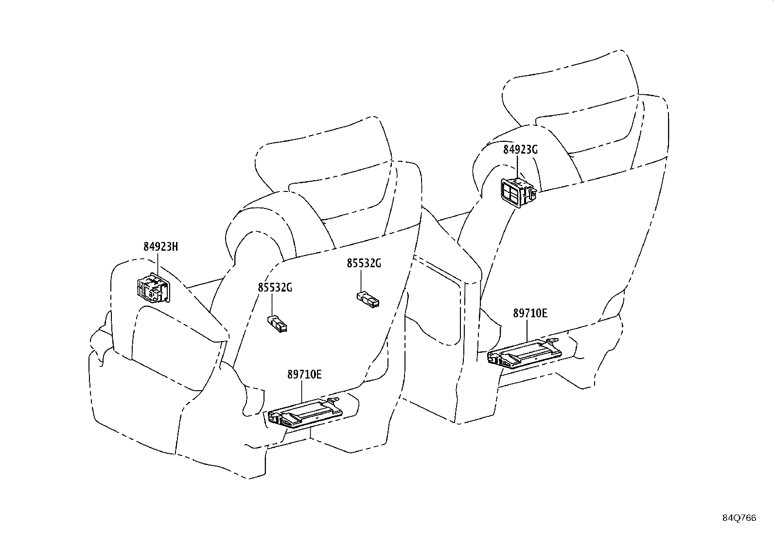 82670-58010 BLOCK ASSY, JUNCTION,  NO.1 product image
