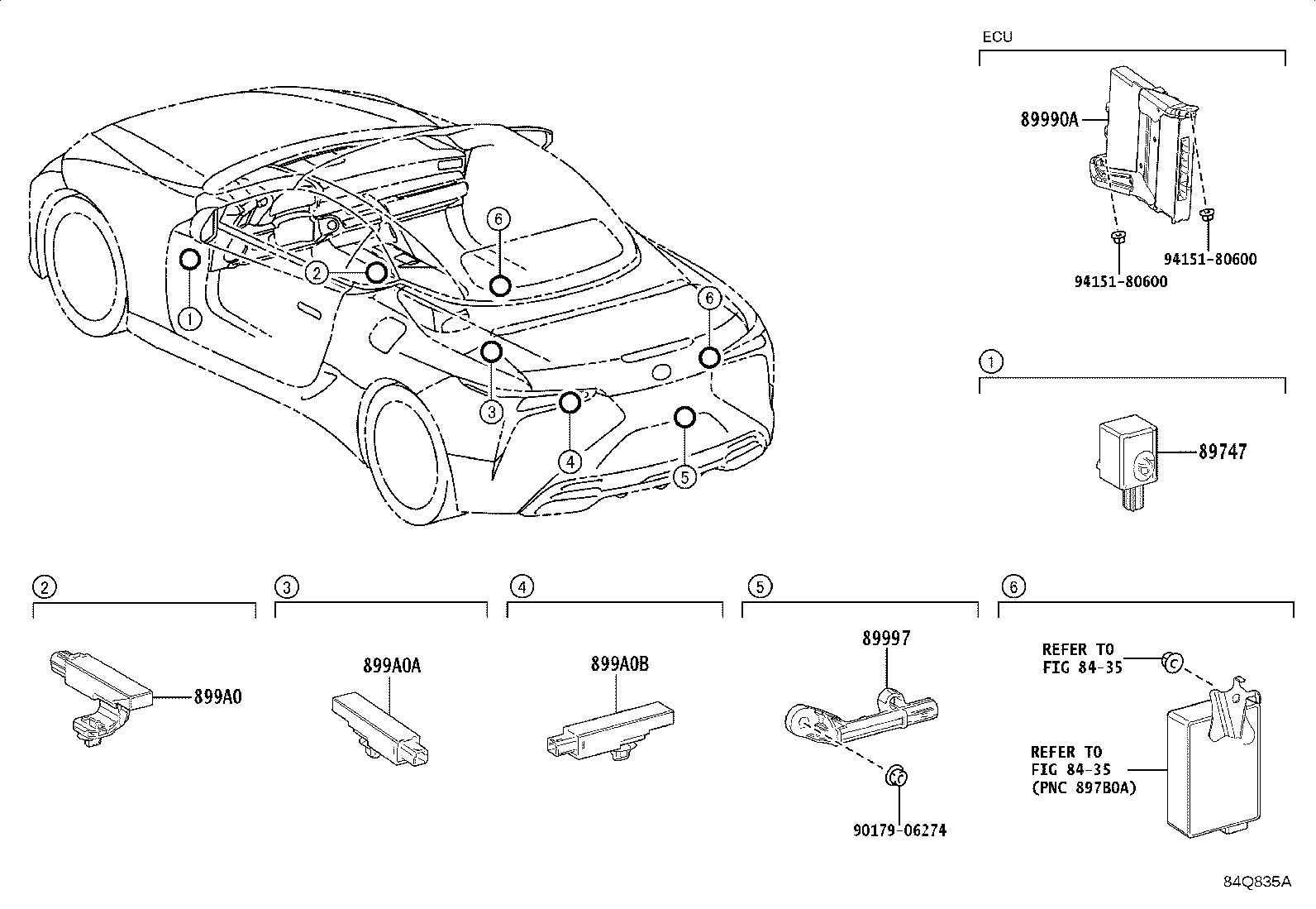 Toyota 899H0-11030 COMPUTER ASSY, SMART KEY