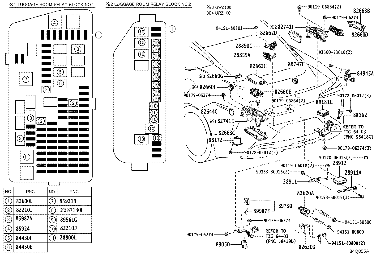 84040-11040 MASTER SWITCH ASSY,MULTIPLEX NETWORK product image