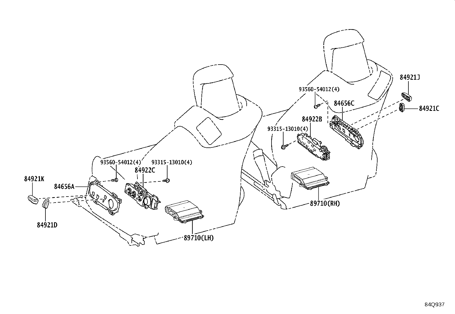 86011-11040 SWITCH & VOLUME, SET product image