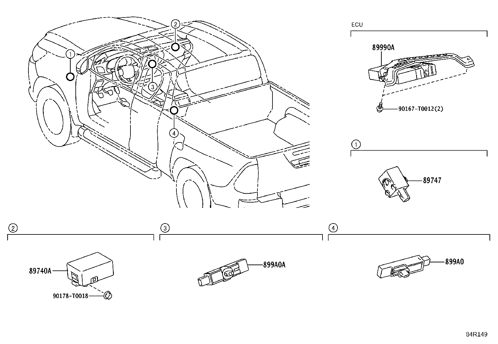 899H0-0K080 COMPUTER ASSY, SMART KEY product image