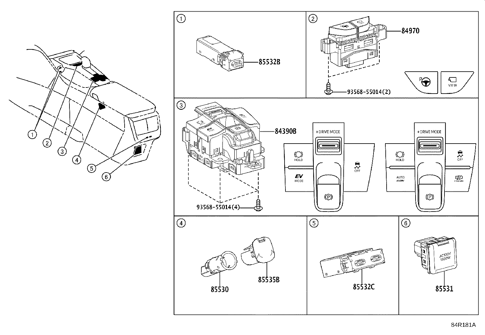 82670-30400 BLOCK ASSY, JUNCTION,  NO.1 product image