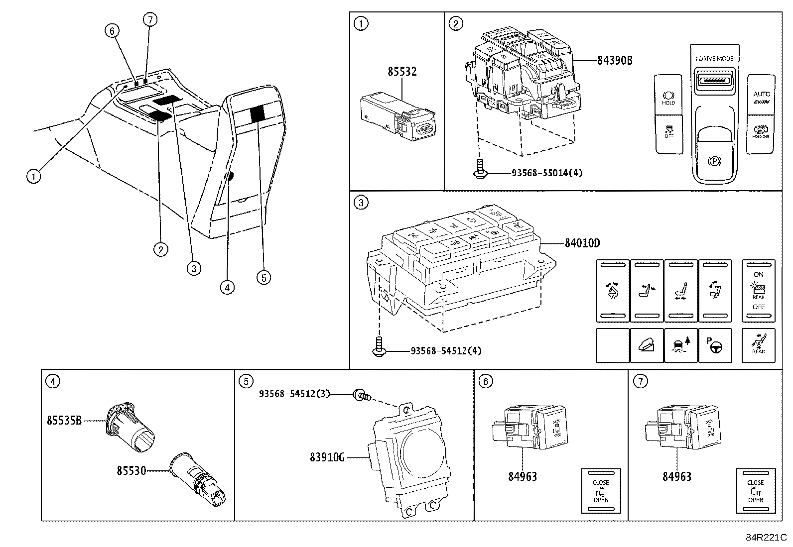 82610-40040 BLOCK ASSY, FUSE product image