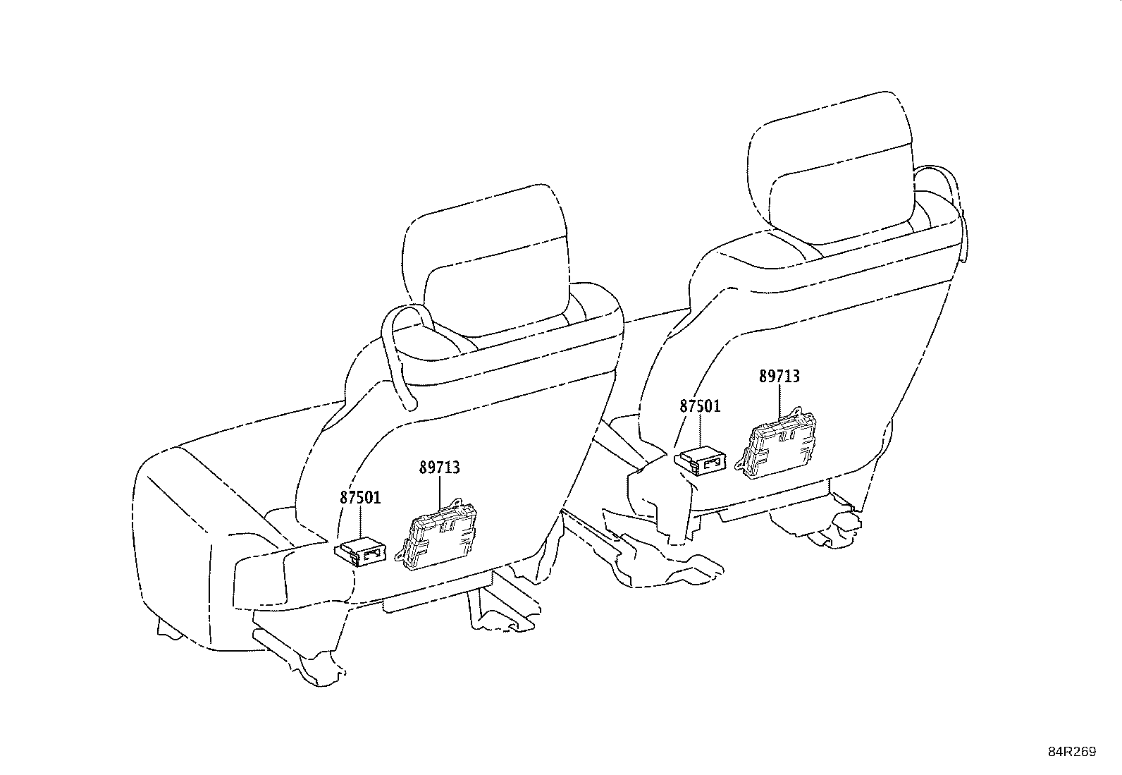 82610-40040 BLOCK ASSY, FUSE product image