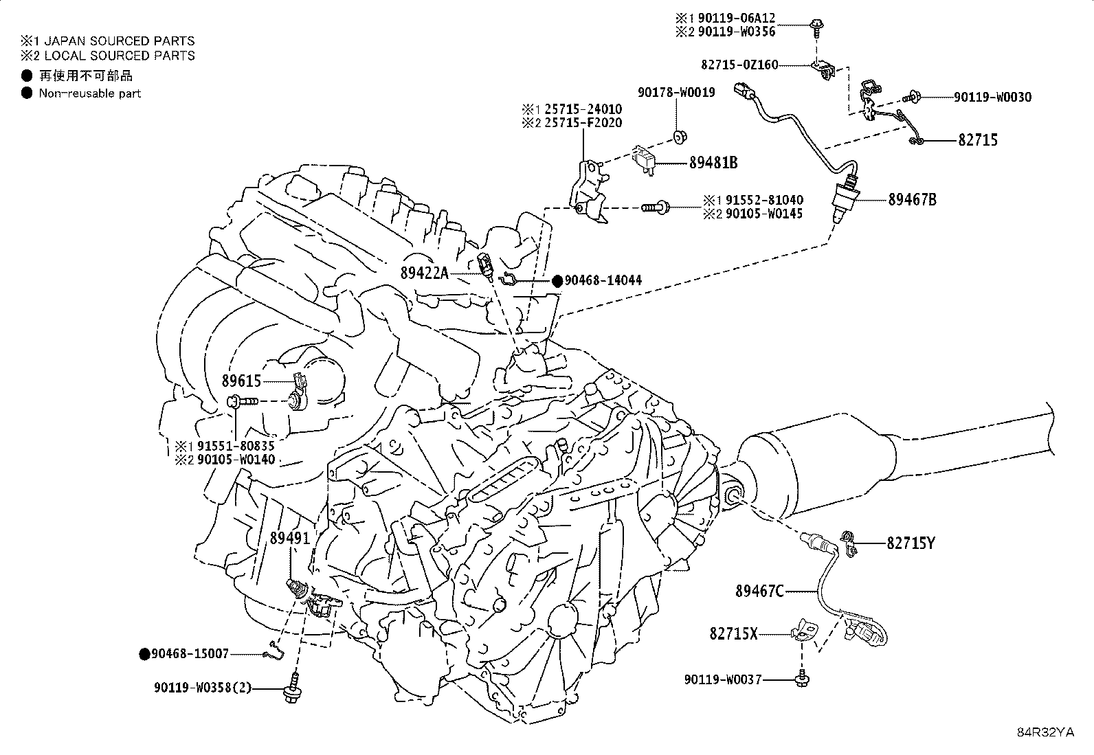 82670-10100 BLOCK ASSY, JUNCTION,  NO.1 product image