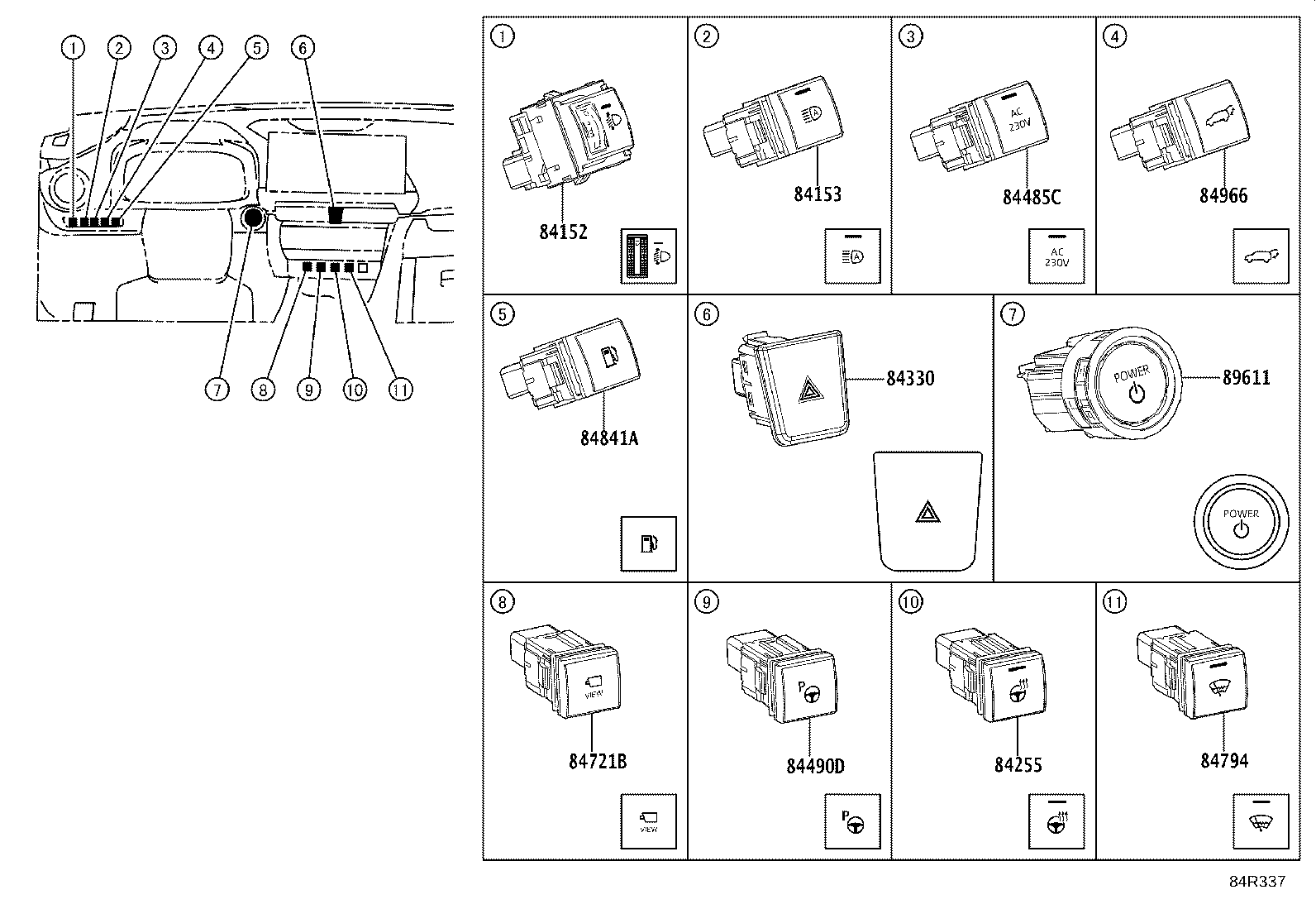 82670-10100 BLOCK ASSY, JUNCTION,  NO.1 product image