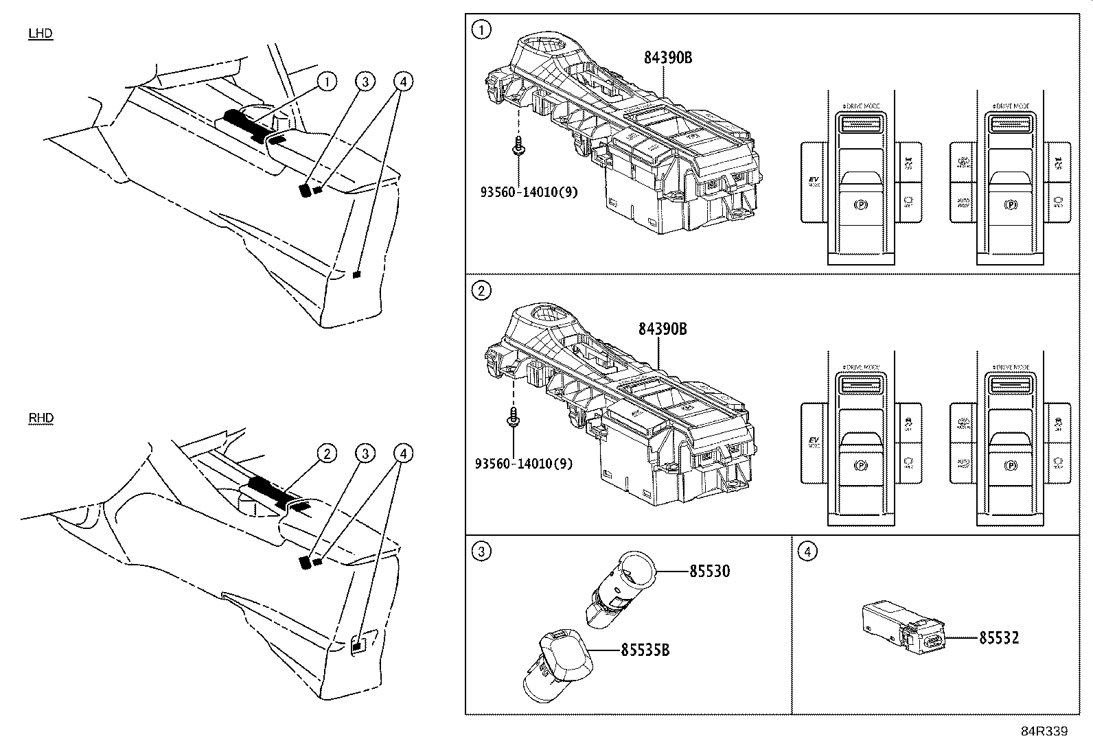 82670-10100 BLOCK ASSY, JUNCTION,  NO.1 product image