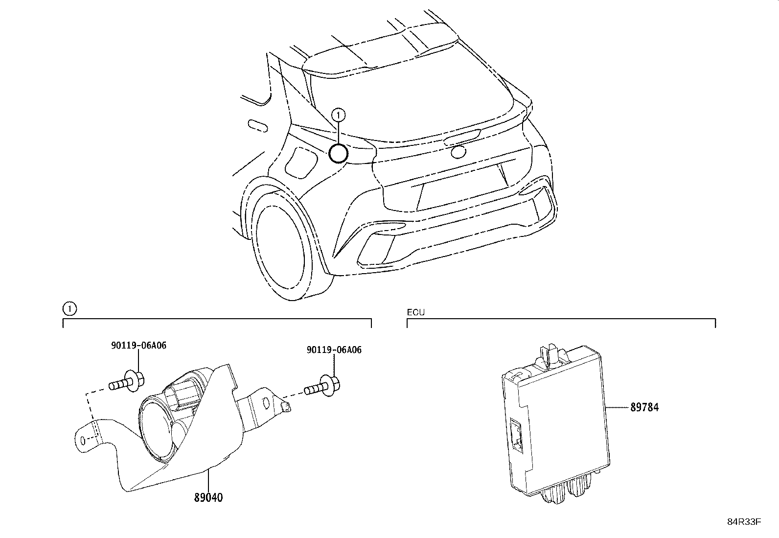 89040-F4020 SIREN ASSY, THEFT WARNING product image