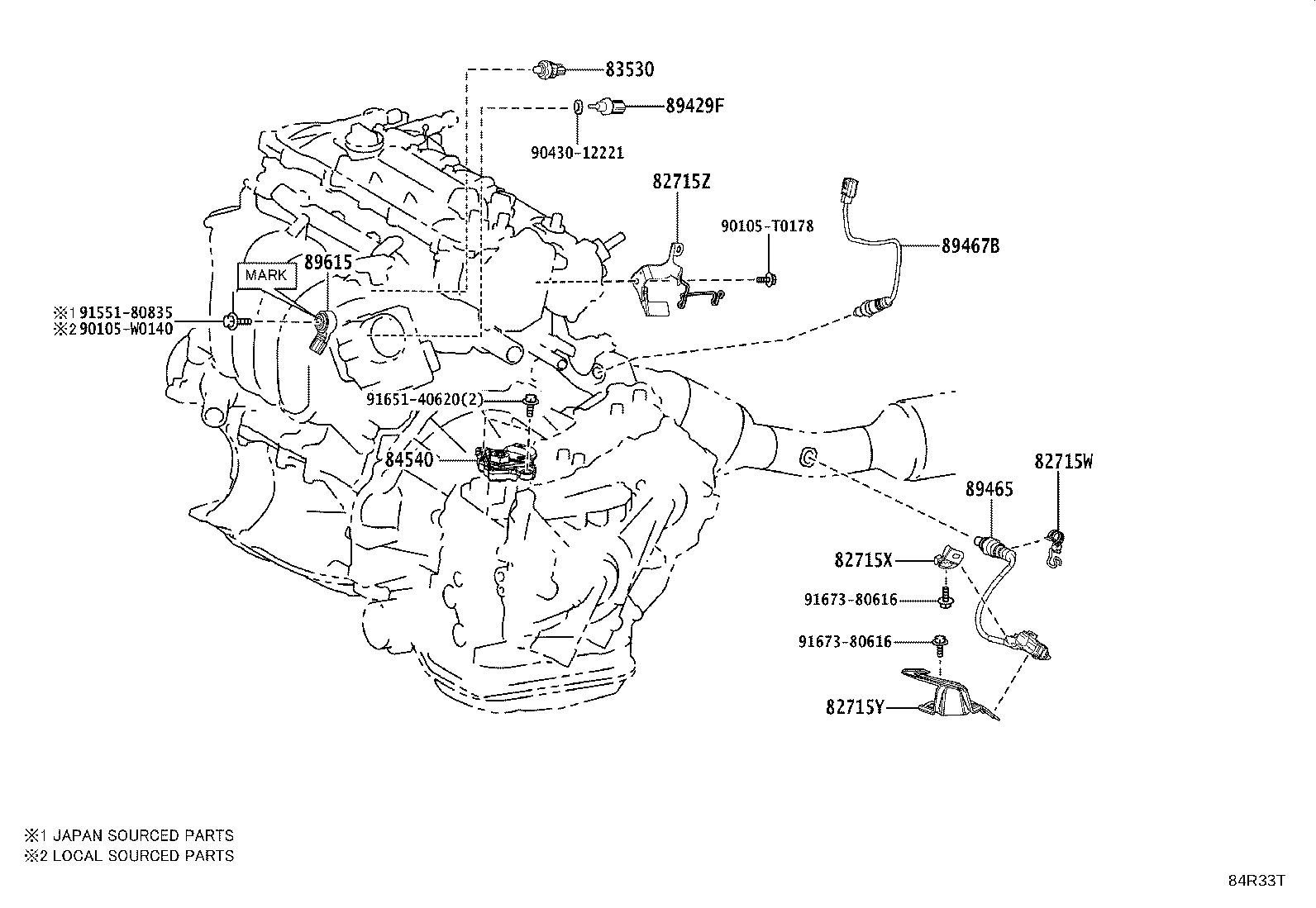 82672-0A010 COVER, JUNCTION BLOCK product image