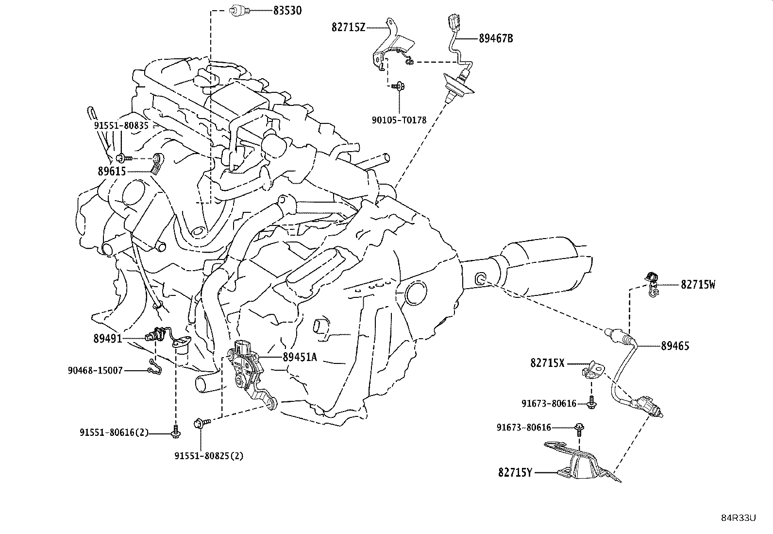 82672-0A010 COVER, JUNCTION BLOCK product image